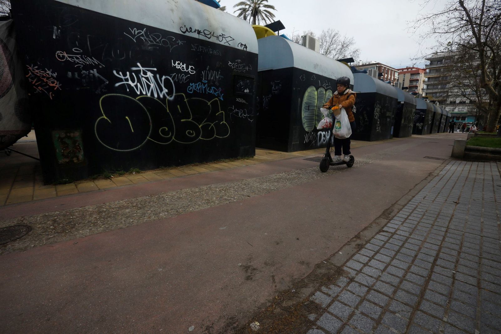 Un paseo por los puntos negros del carril bici de Córdoba