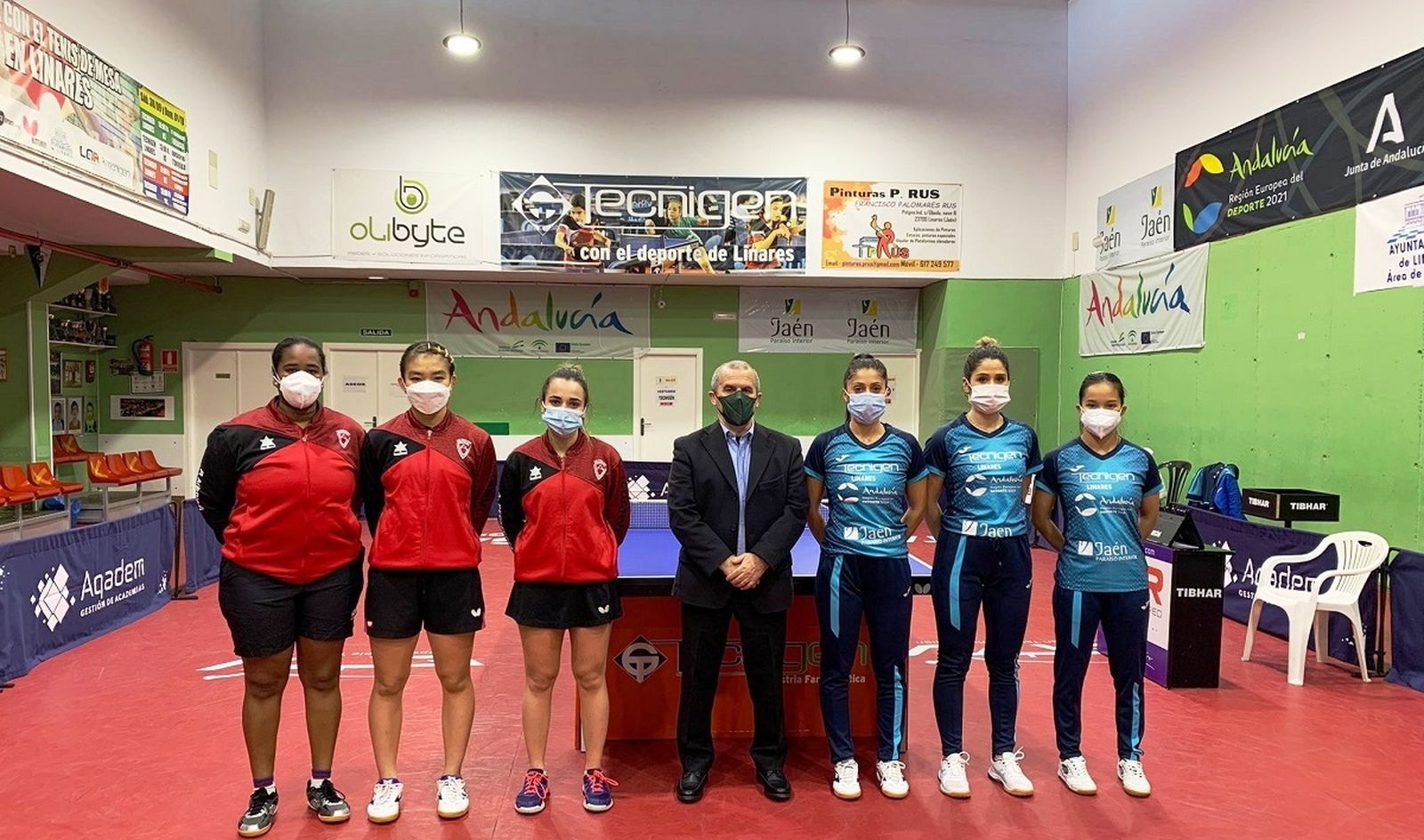 Formación de ambos equipos de este fin de semana.