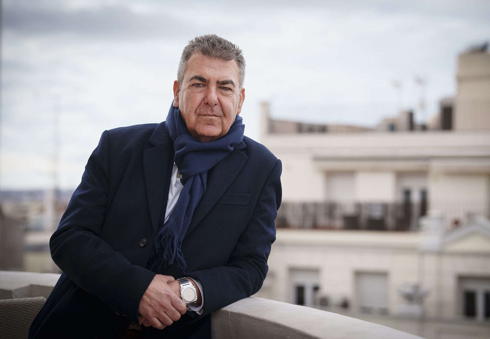 Carlos Bertomeu (Valencia, 1963) posa para la entrevista.