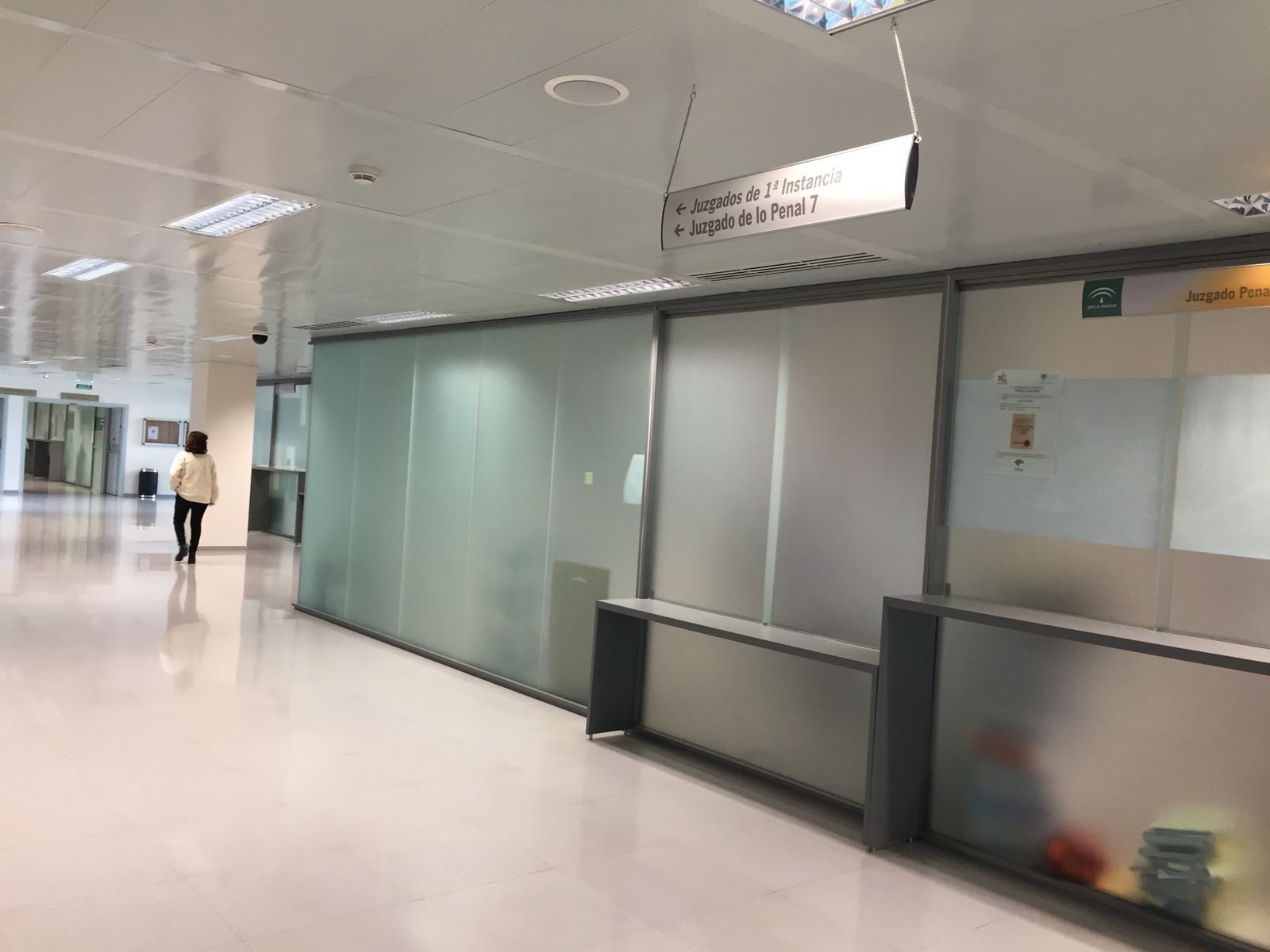 Los juzgados de Málaga.