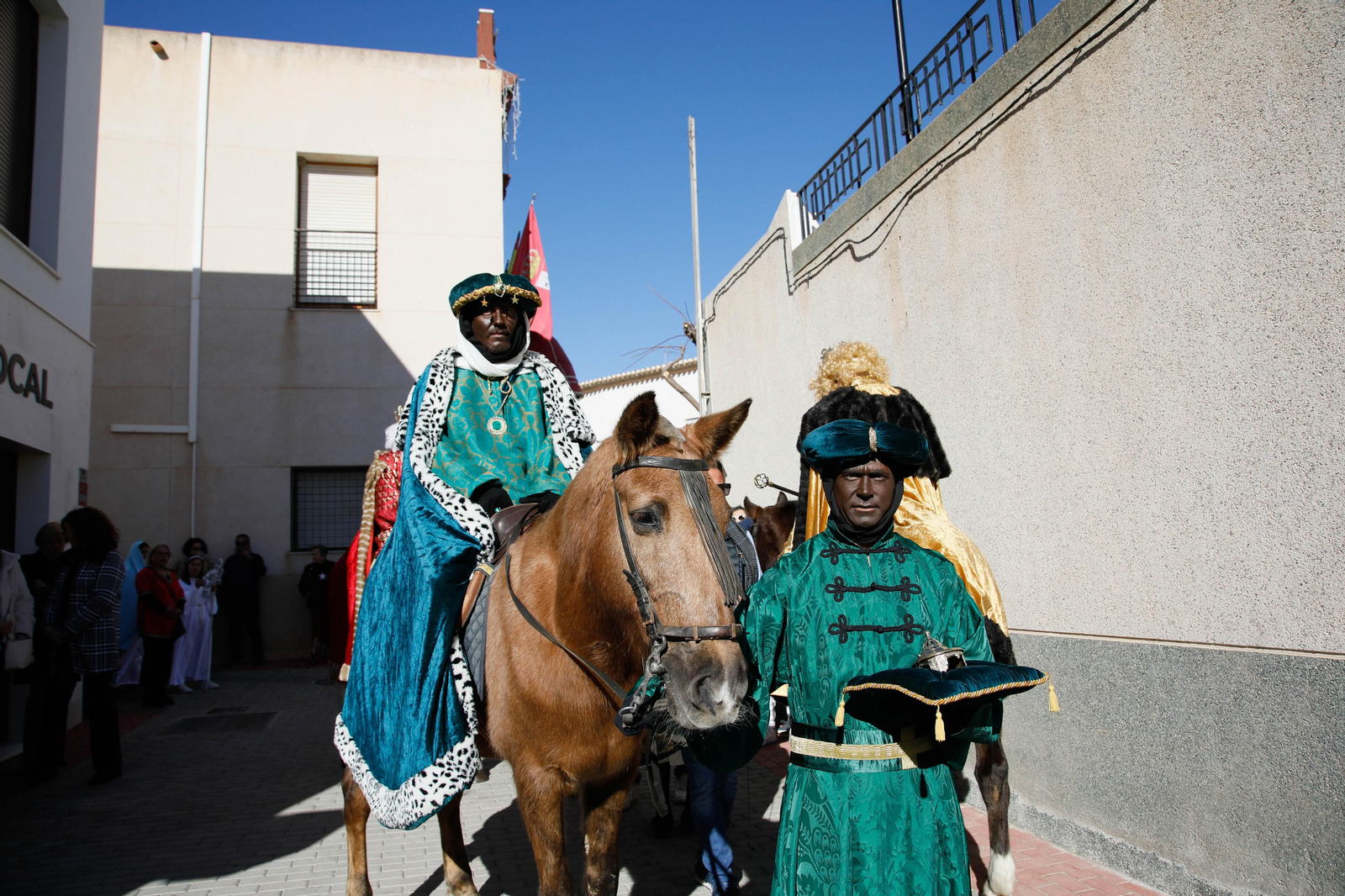 Las imágenes del Auto Sacramental de los Reyes Magos en Los Gallardos