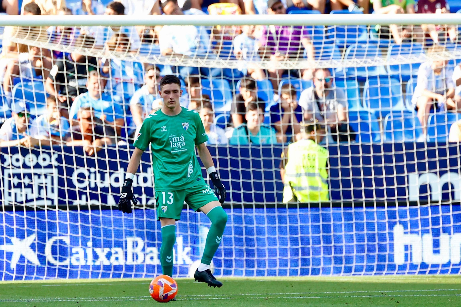 El Málaga CF-Burgos, en fotos