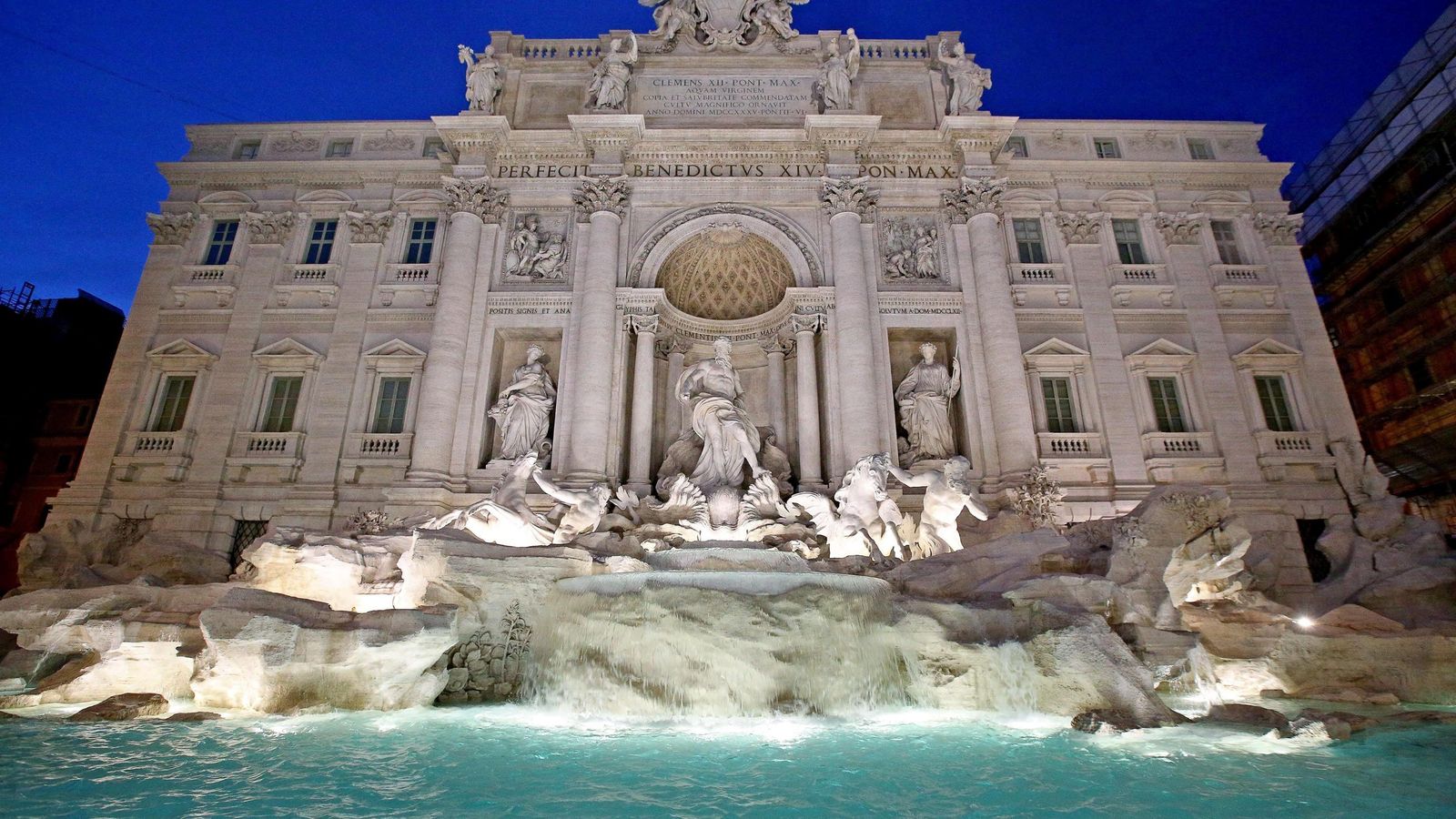 Fontana de Trevi, en Roma, una de las ciudades que se visitarán.
