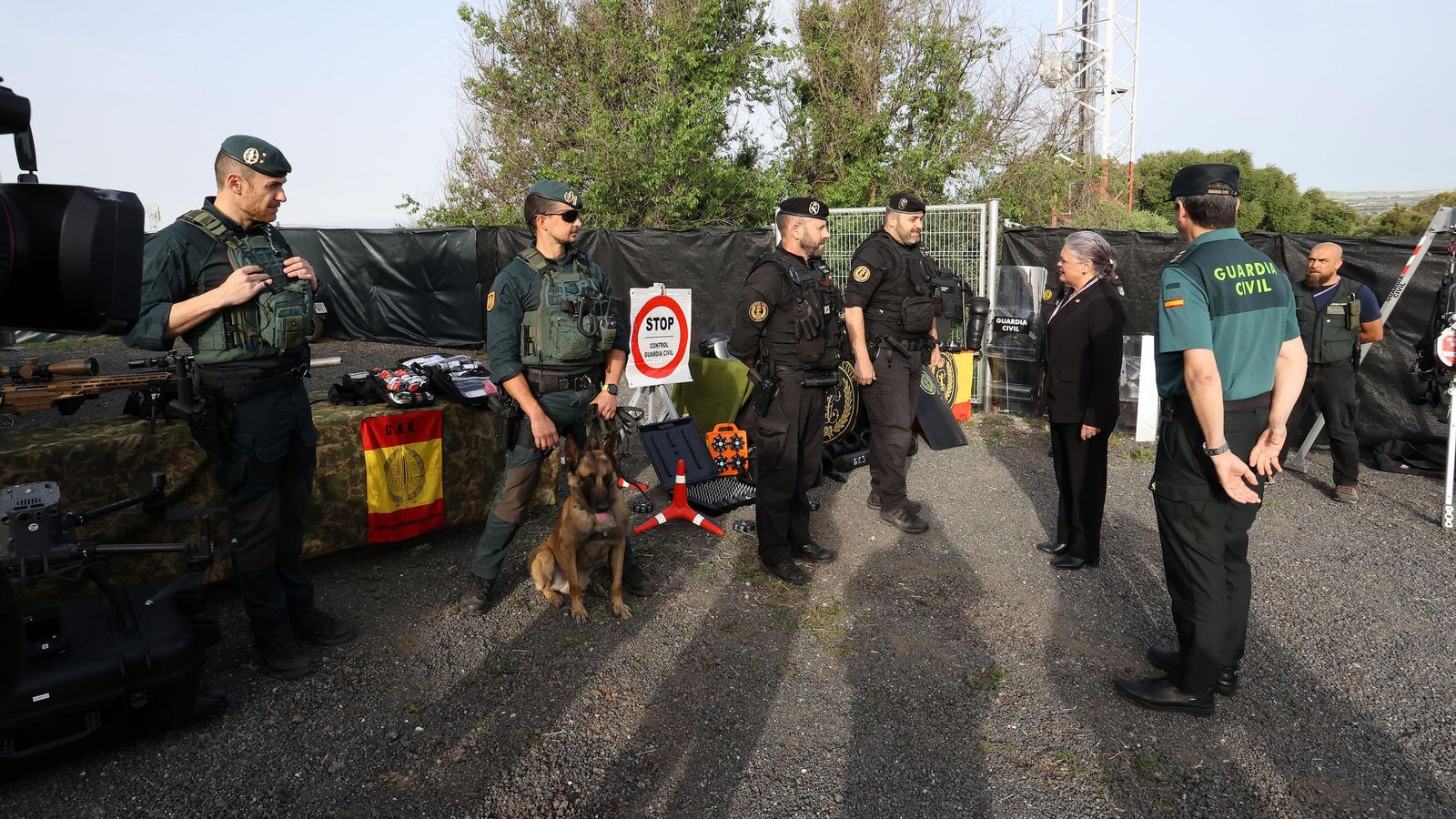 Imágenes de la visita al CECOR en el Circuito de Jerez - Ángel Nieto