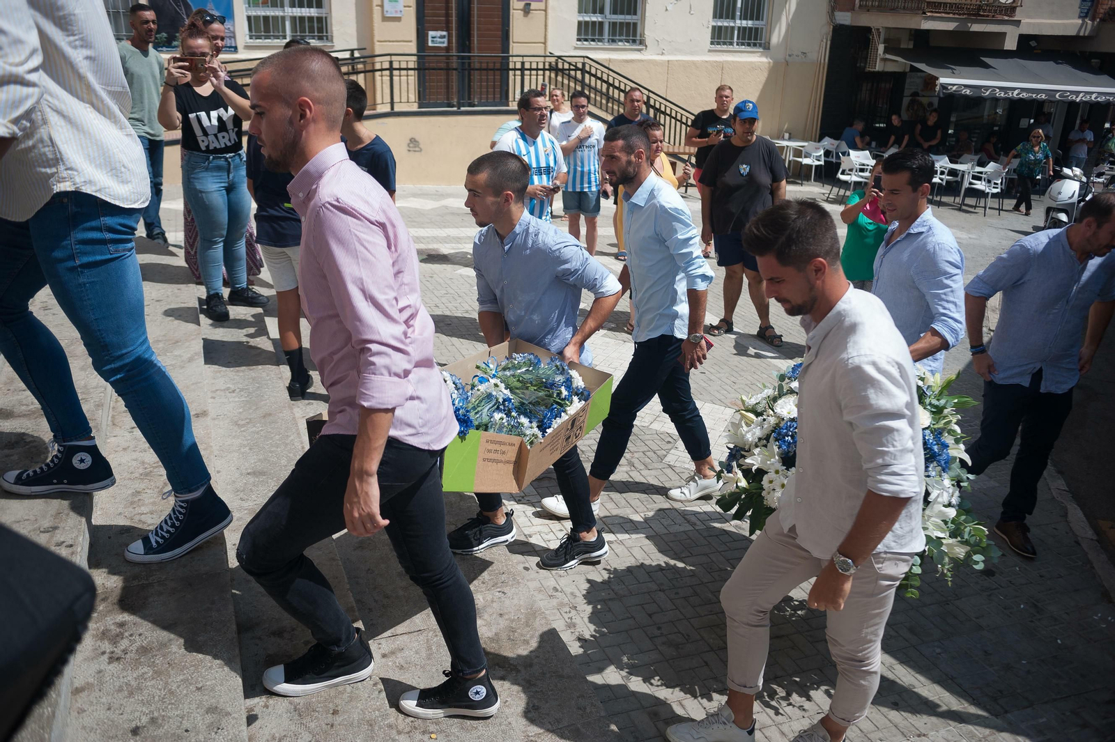 Las fotos del Málaga CF en la Divina Pastora