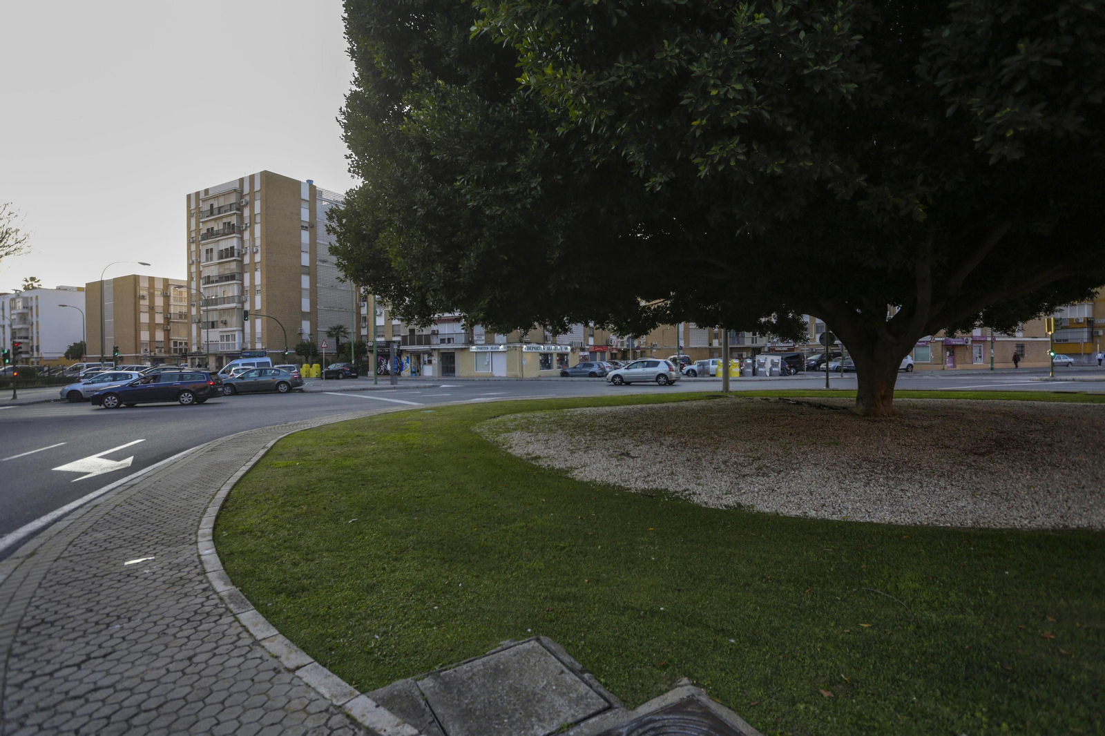 Zona verde en Alcalde Manuel de Valle.