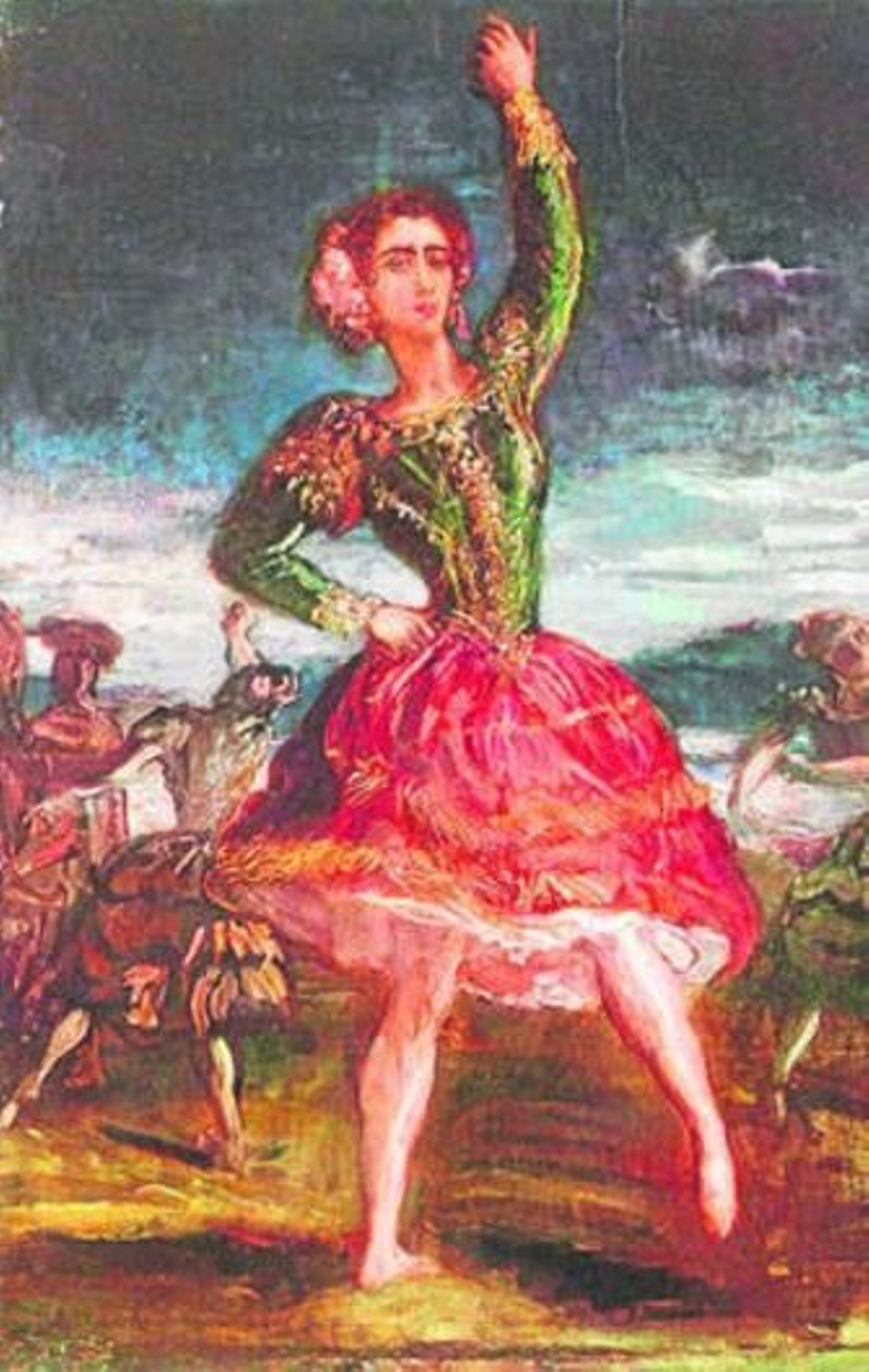 'La Petra Cámara' de Théodore Chassériau, 1854.