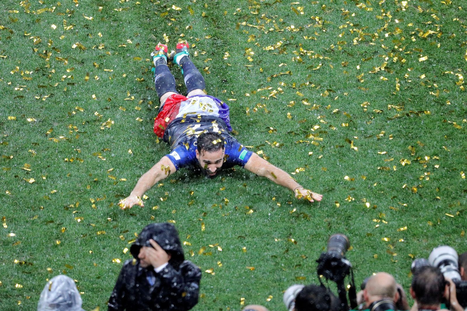 El Francia-Croacia de la final del Mundial de Rusia, en imágenes