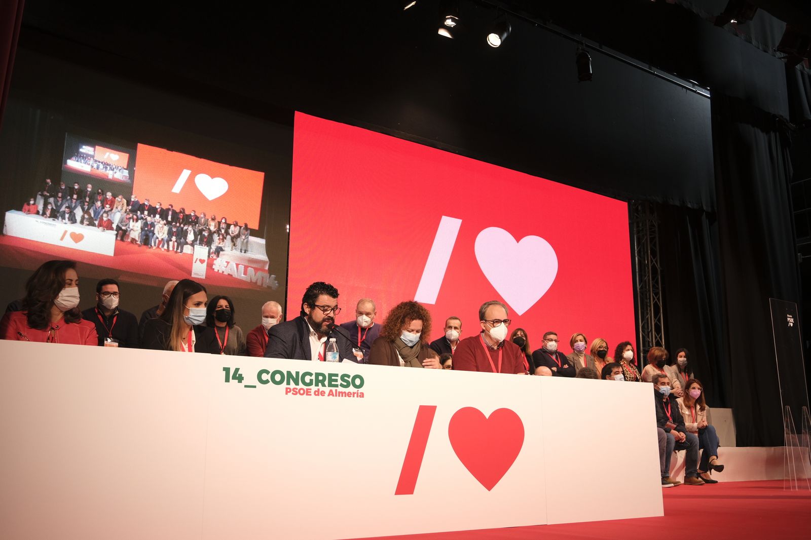 Imágenes del 14 Congreso Provincial PSOE de Almería. El Parador (Almería)