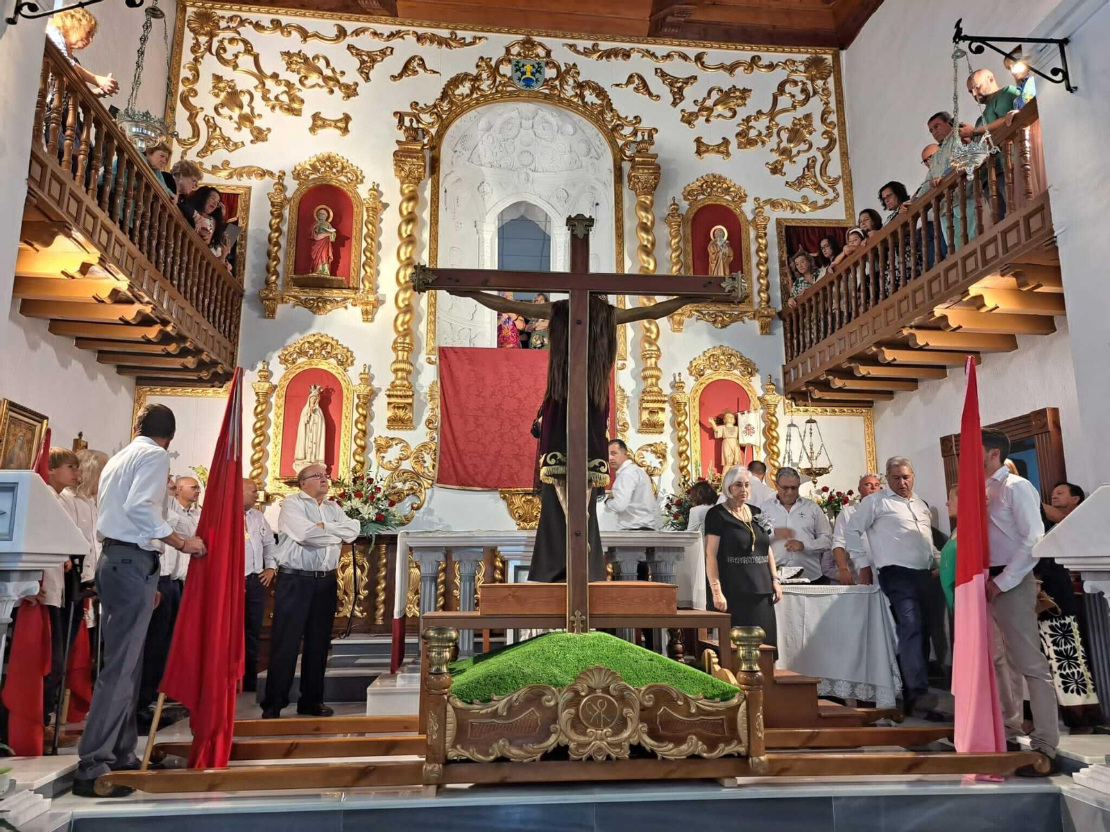 La procesión del Cristo del Bosque de Bacares, en imágenes