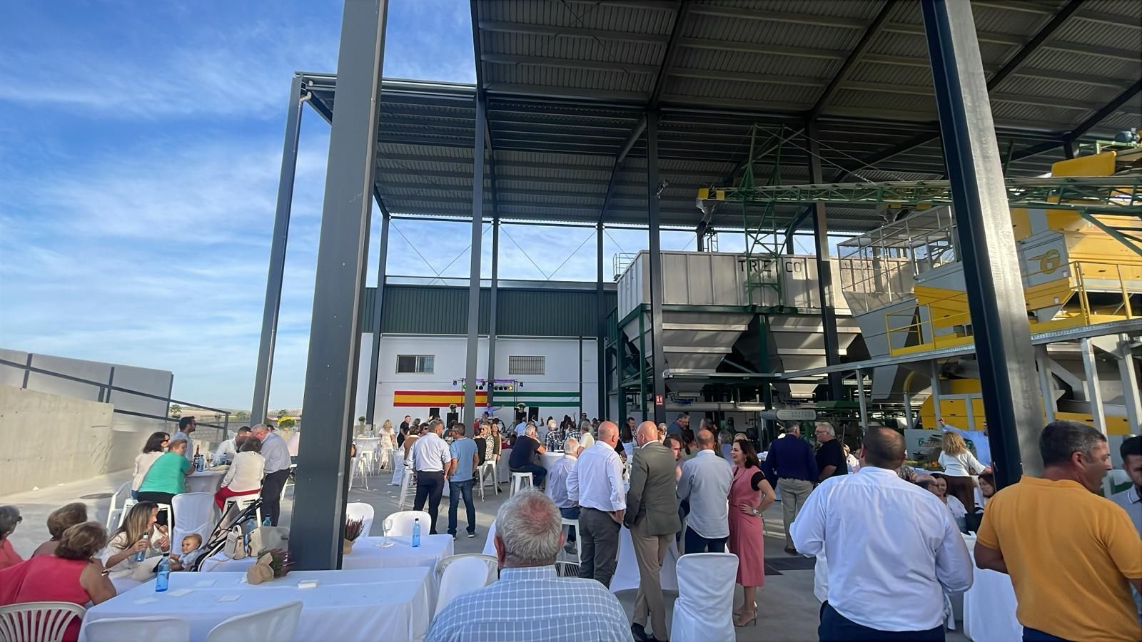 Inauguración de la Cooperativa Olivarera San Sebastián