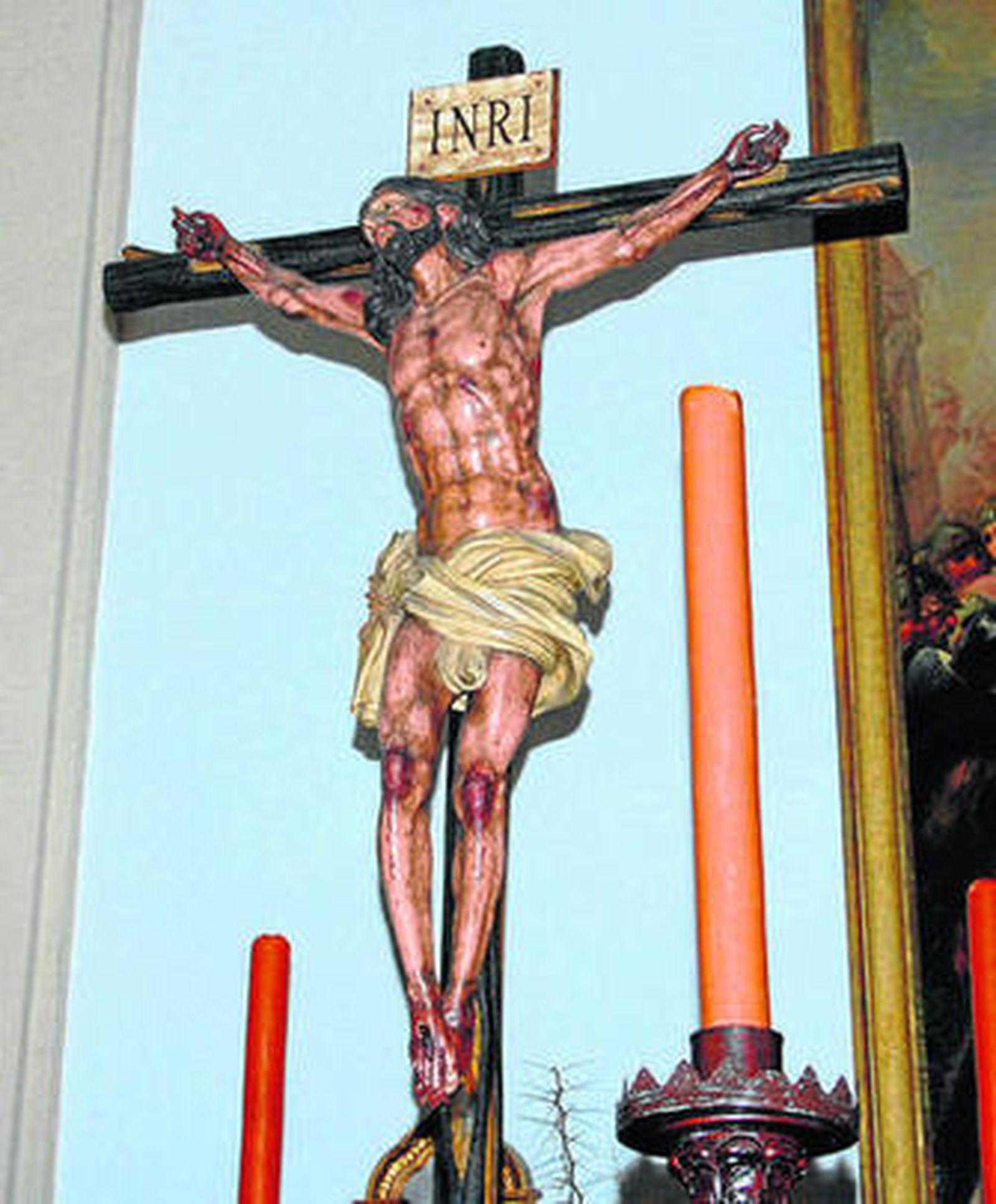 La imagen del Santísimo Cristo de la Expiración.