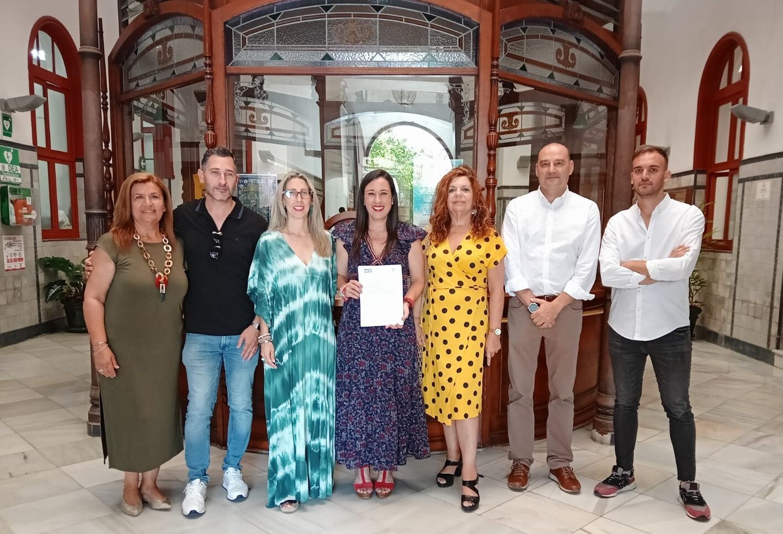 Registro de los nombramientos del PSOE de Algeciras.