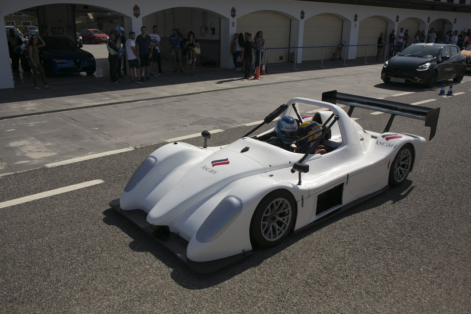 Vehículos utilizados en la jornda de competición.