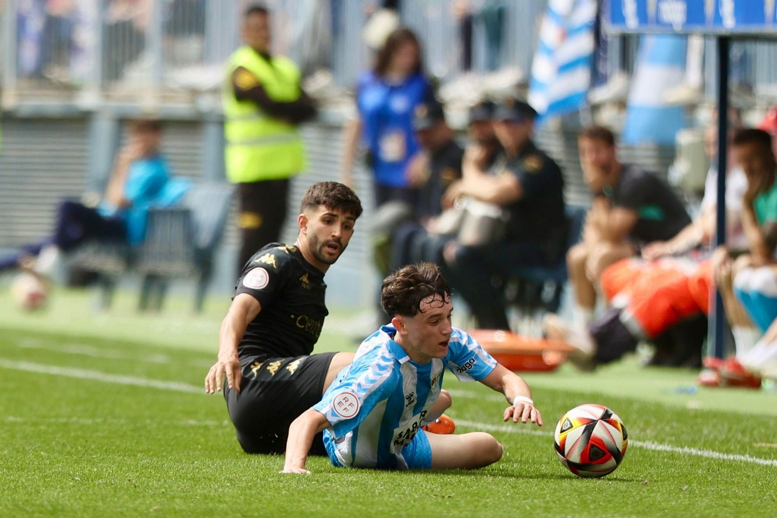 El Málaga CF-AD Ceuta, en fotos
