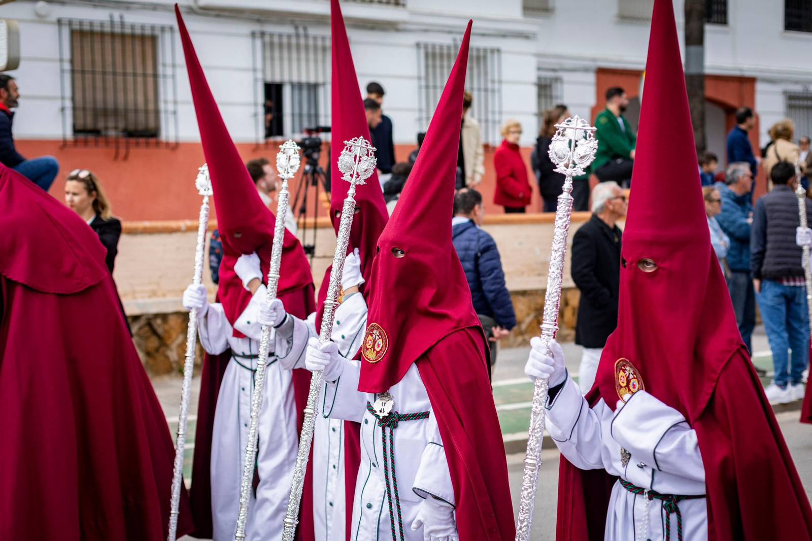 Las imágenes de la hermandad de Tres Caídas en la Semana Santa de San Fernando 2024