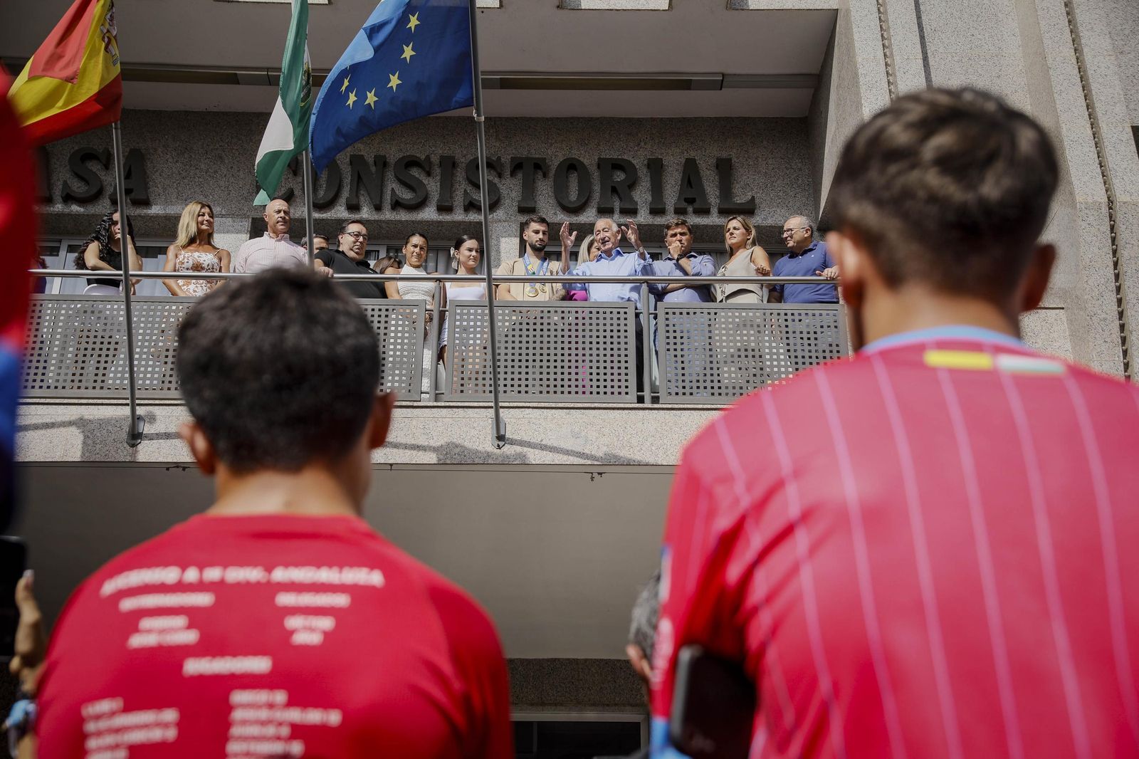 Álex Baena en el Ayto de Roquetas de Mar, en imágenes