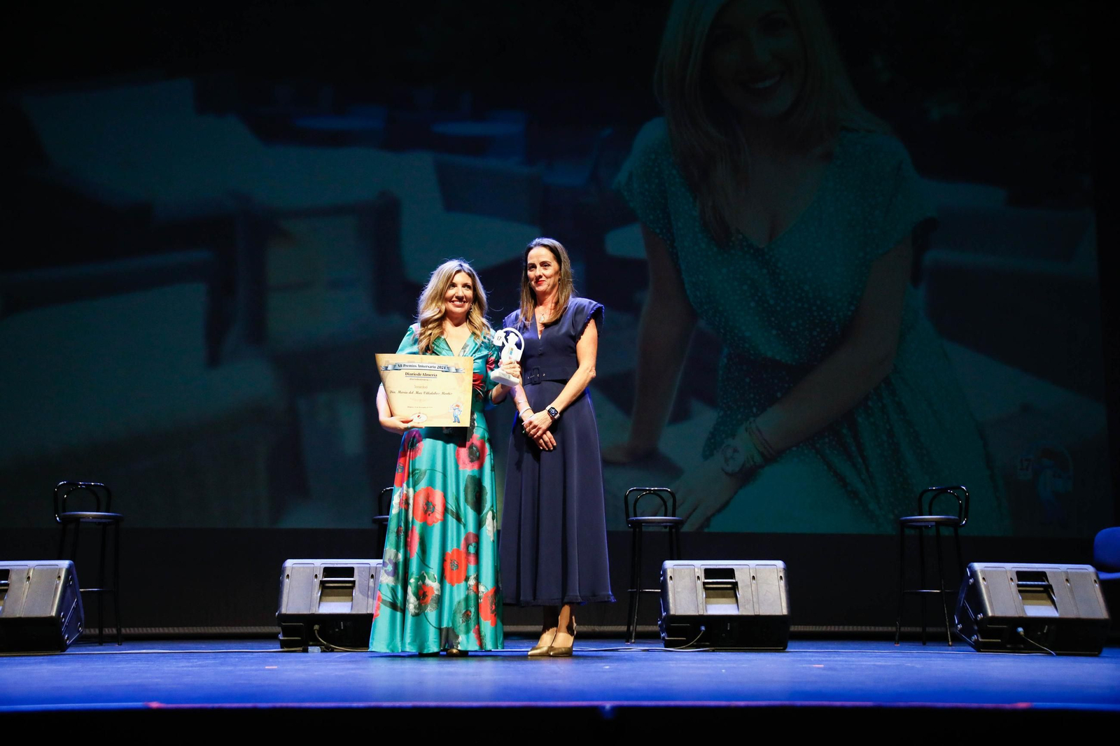 Imágenes de la Gala 17 Aniversario de Diario de Almería, en Roquetas