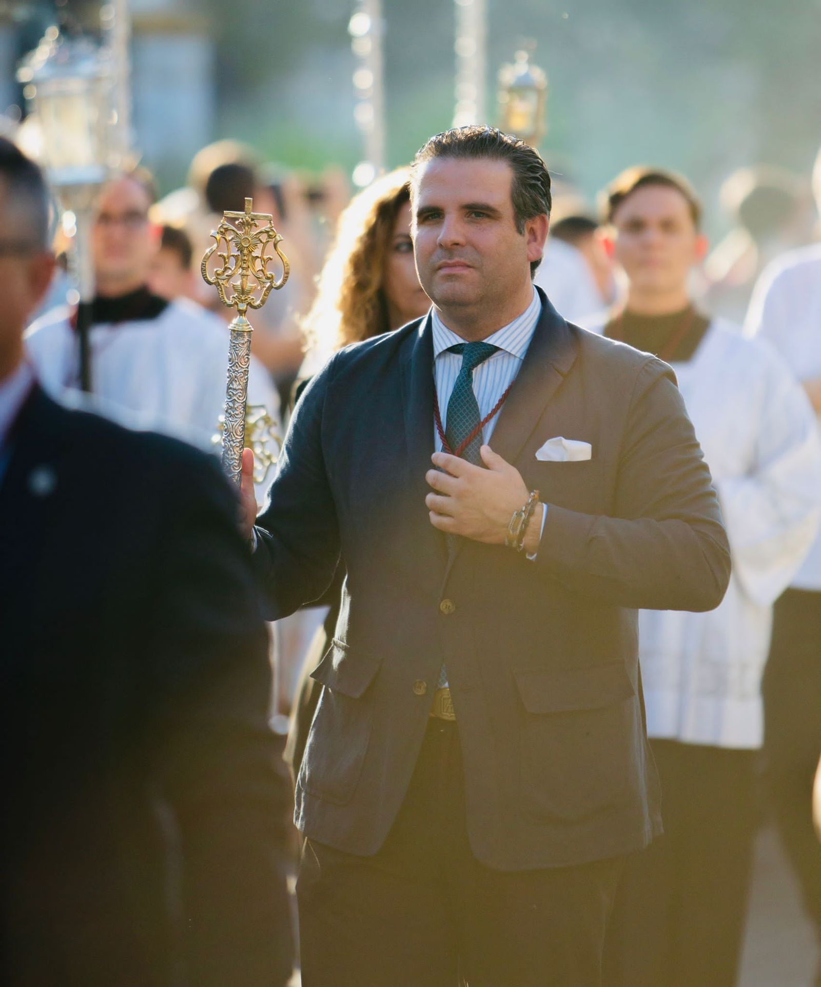 Santos Alonso, actual teniente de hermano mayor