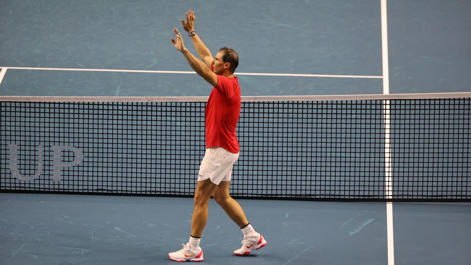 Las fotos del Rafa Nadal-Van de Zandschulp de la Copa Davis en Málaga