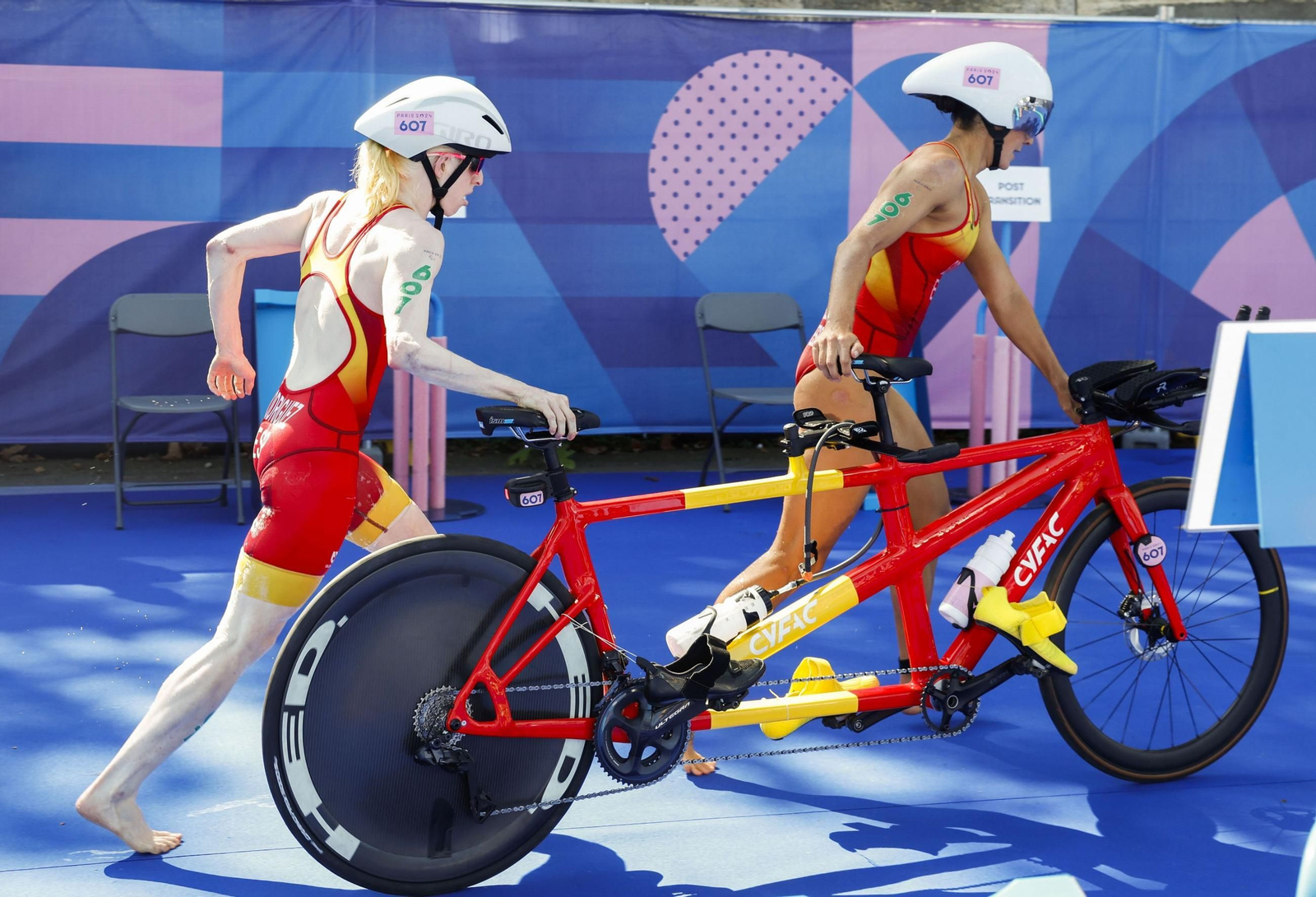 Las mejores fotos del triatlón de los Juegos Paralímpicos