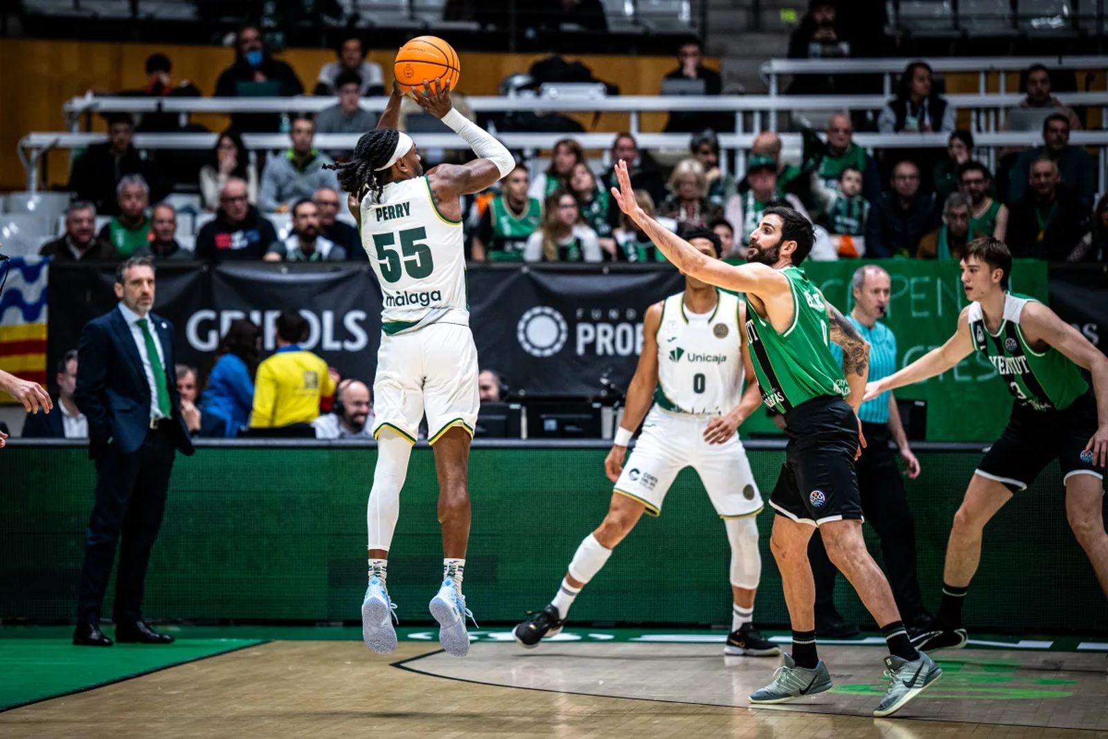 El Joventut-Unicaja, en fotos