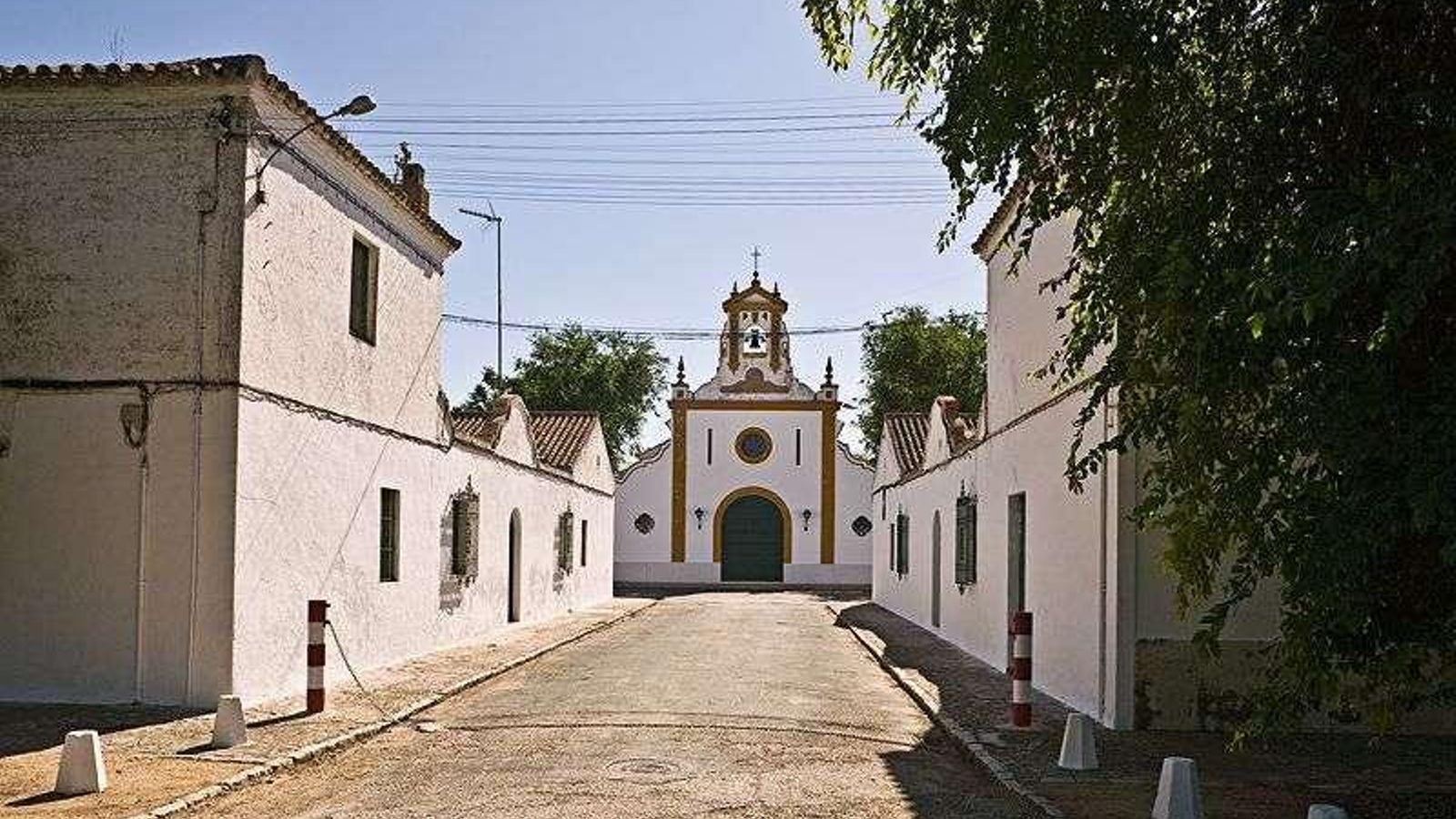 Vista de una de las calles del poblado