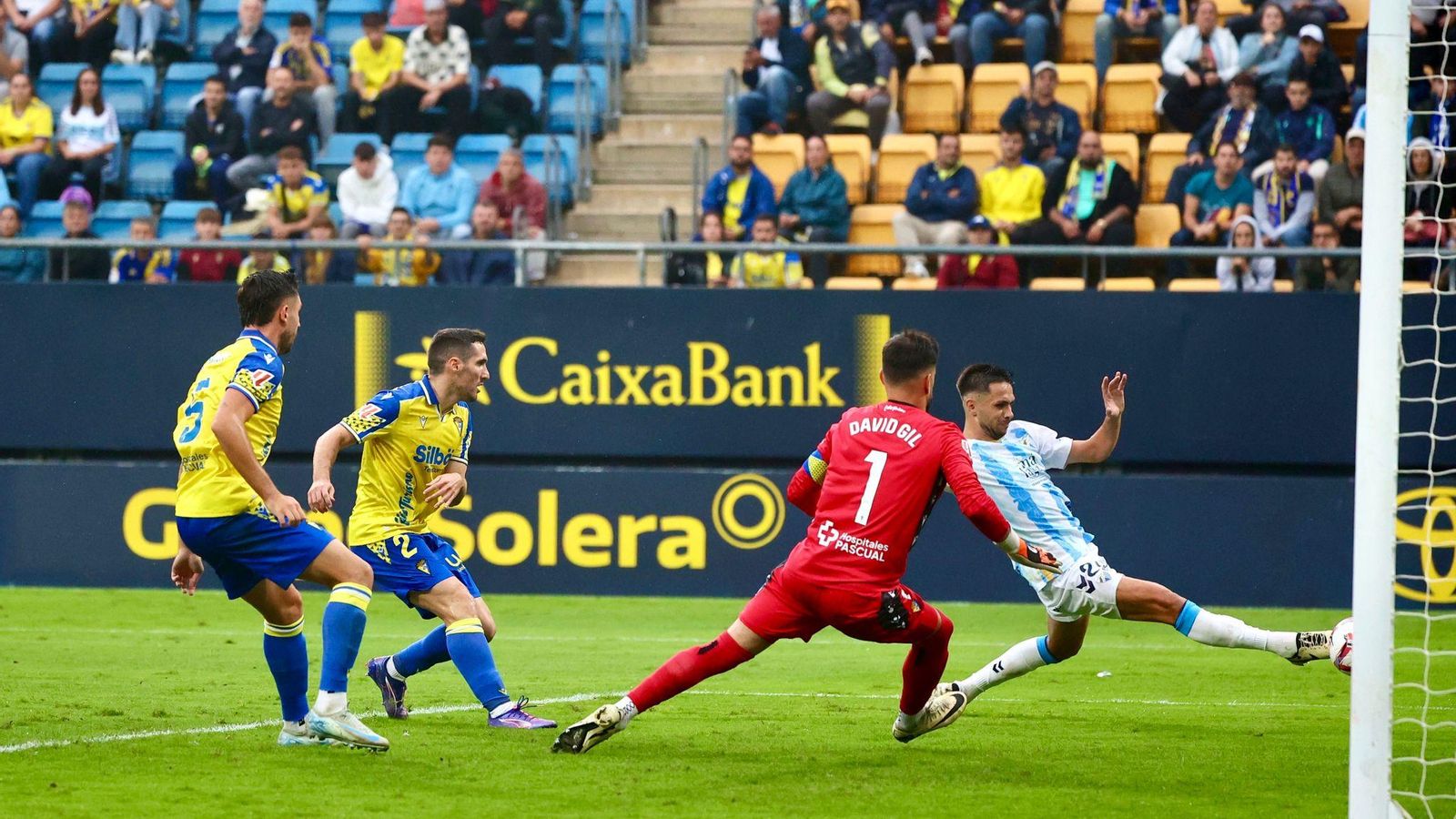 El Cádiz - Málaga CF, en fotos