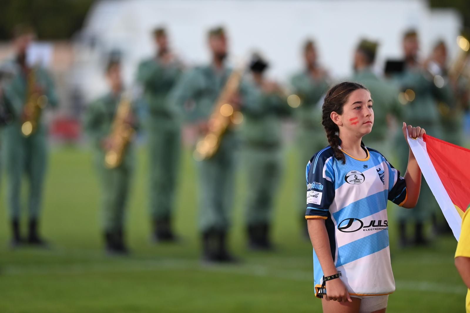 Las fotos del España-Tonga de rugby en Málaga