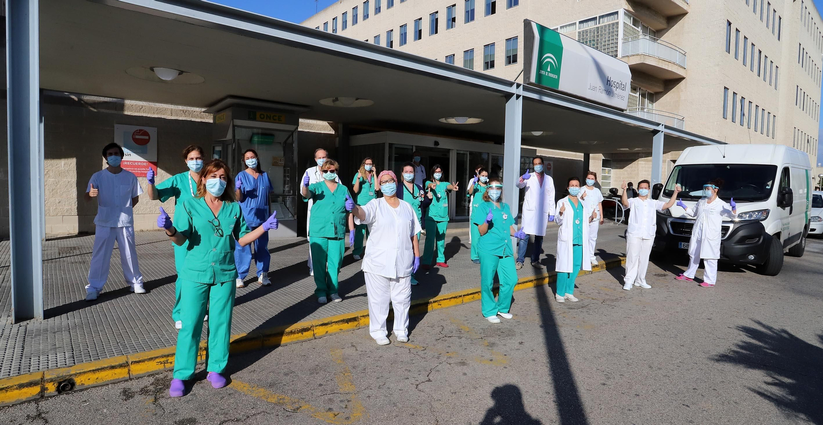 Imágenes de la unidad de Oncología del Hospital Juan Ramón Jiménez