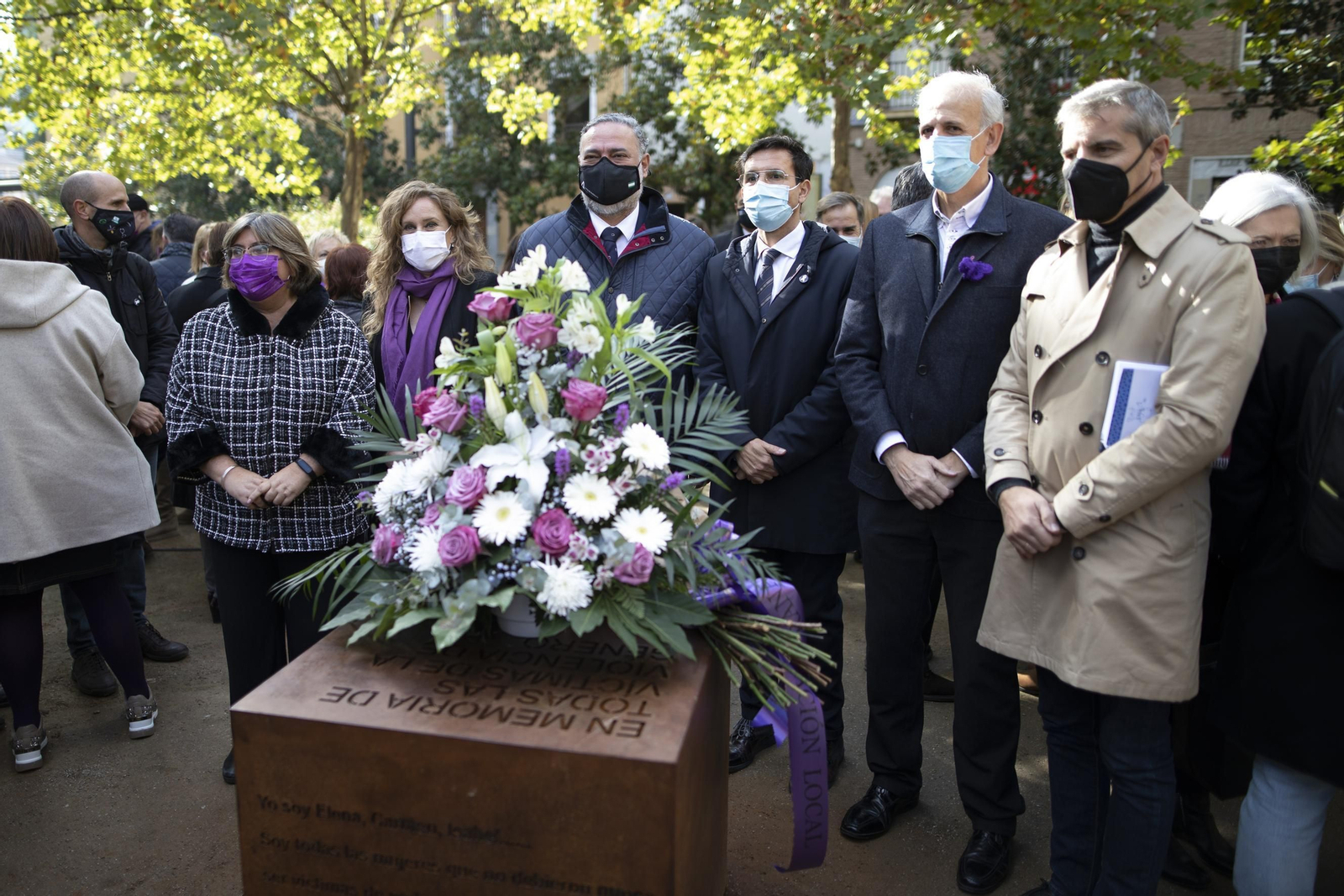 Fotos: las imágenes de la mañana del Día Internacional por la Eliminación de la Violencia Contra las Mujeres en Granada