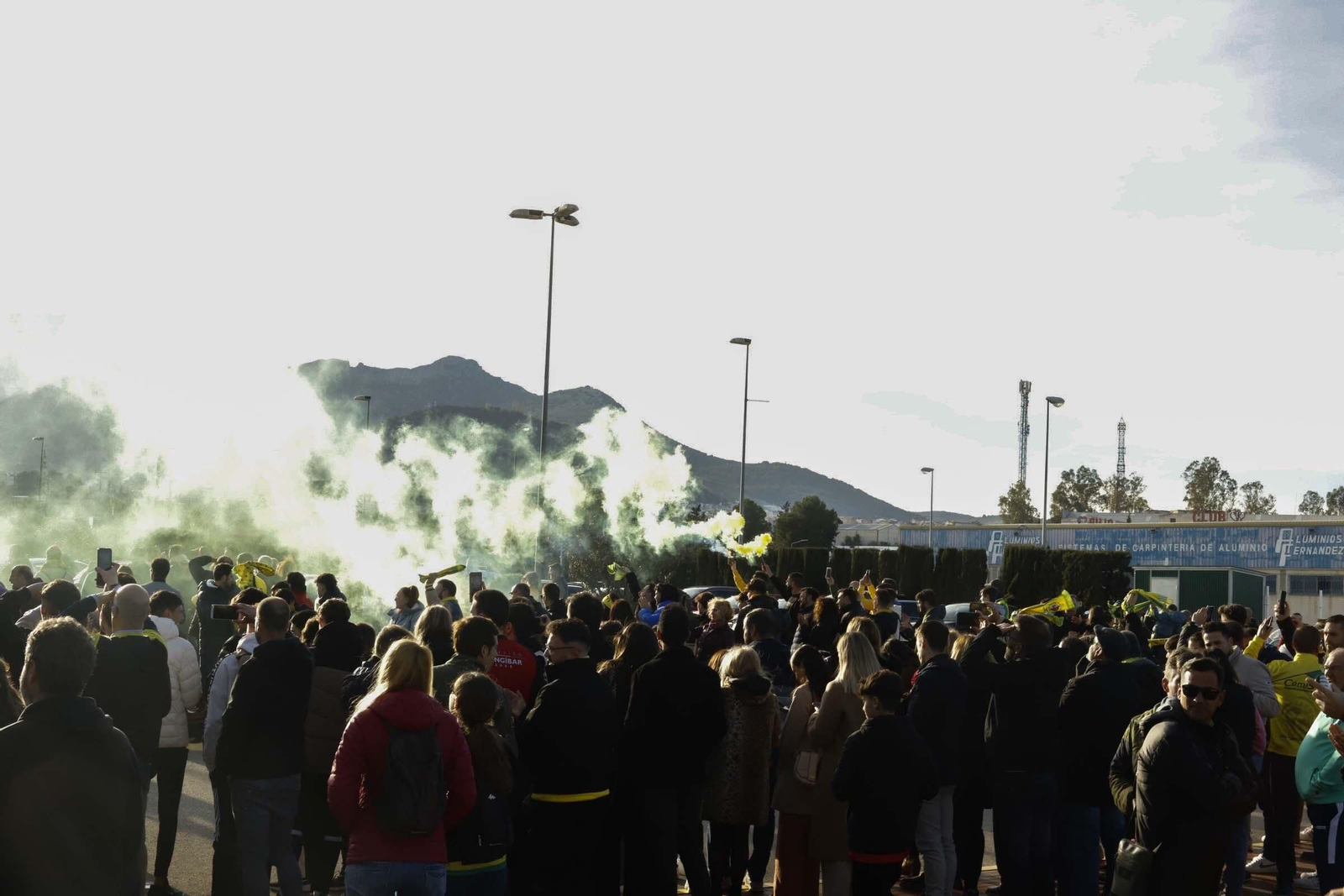 Así se ha vivido la 'fan zone' de la Supercopa de España y el recibimiento al Jaén FS