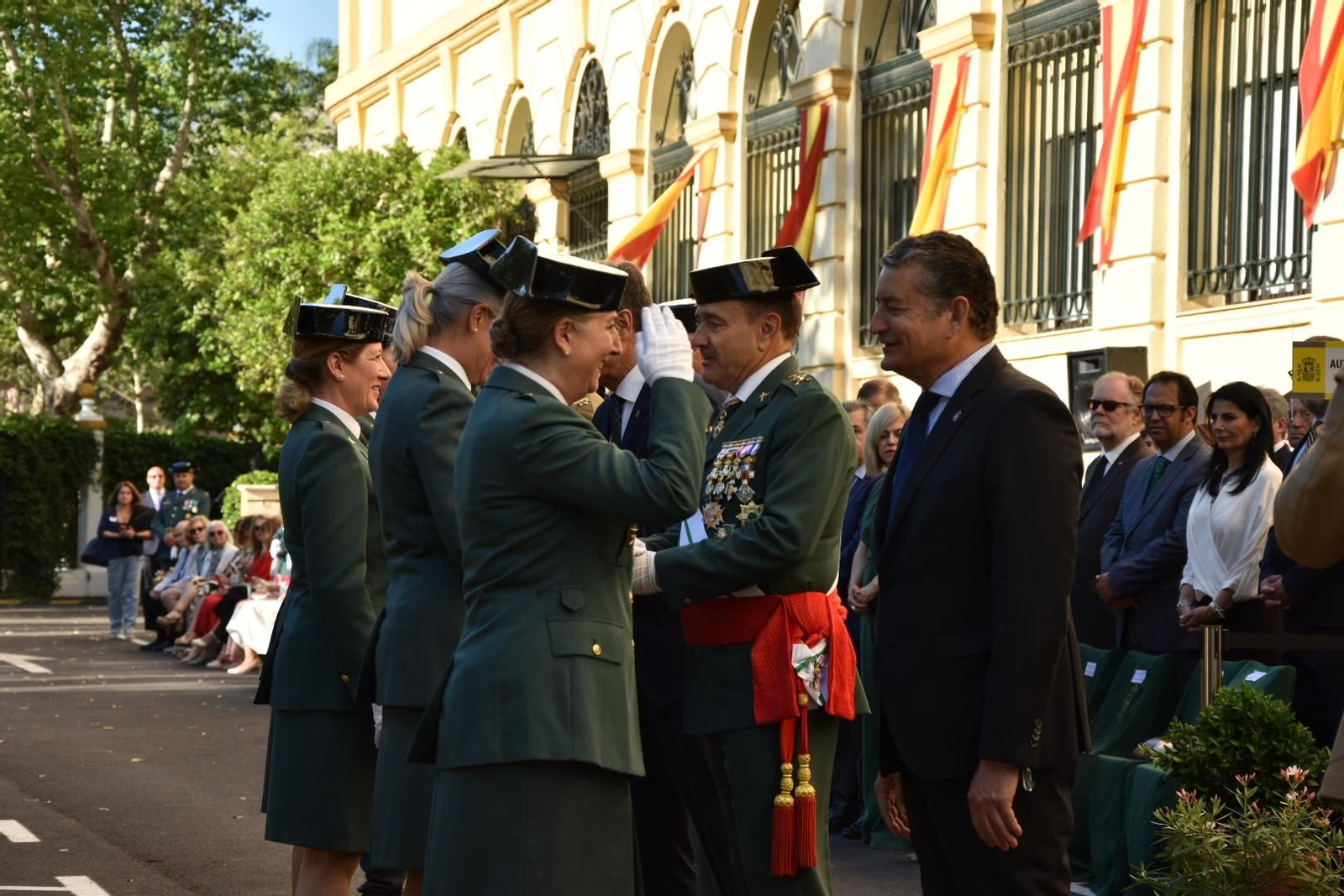 La Guardia Civil celebra en Sevilla su 179 aniversario