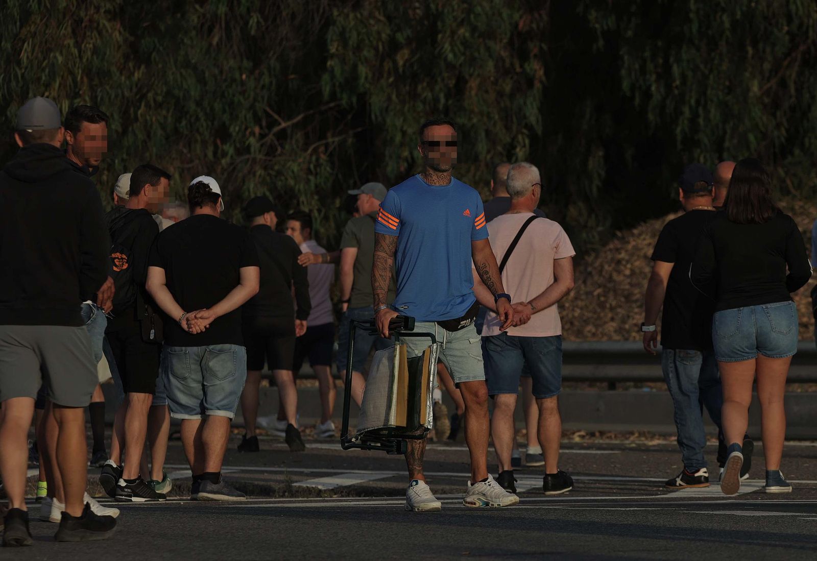 Fotos de la jornada del miércoles de la huelga del metal en el Campo de Gibraltar