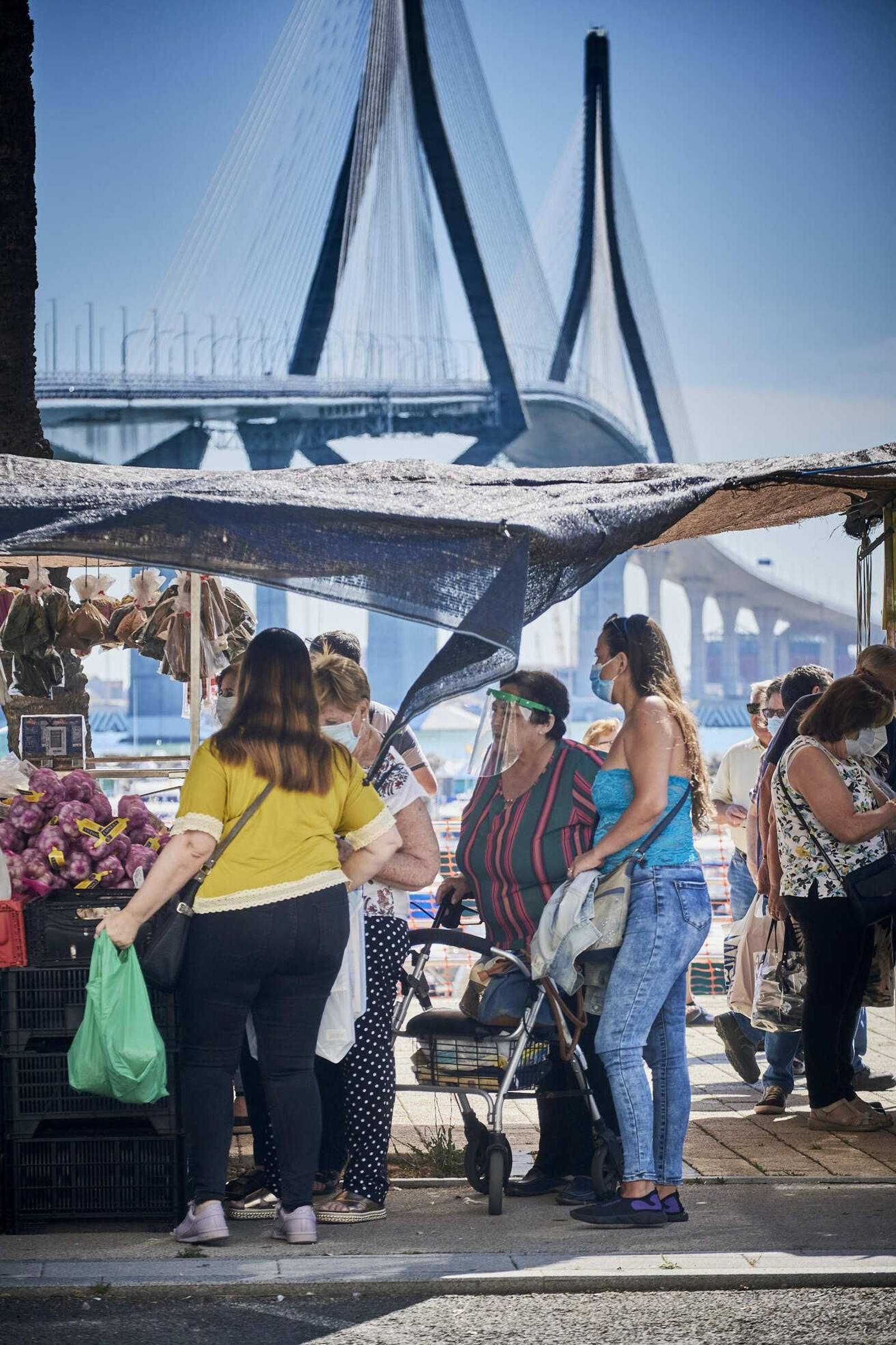 Primer día de 'Piojito' en Cádiz desde que empezó la pandemia.