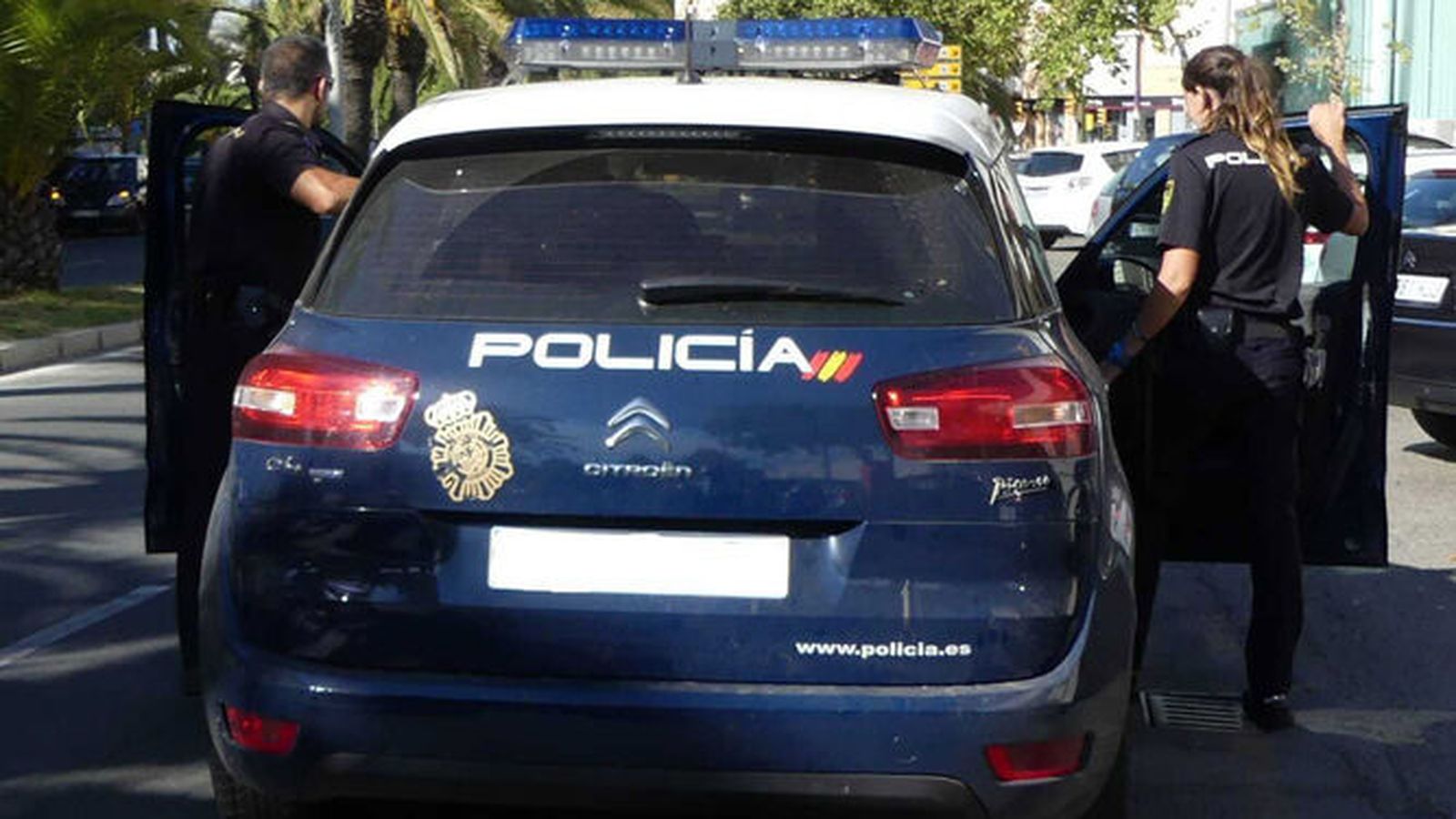 Agentes de la Policía Nacional.