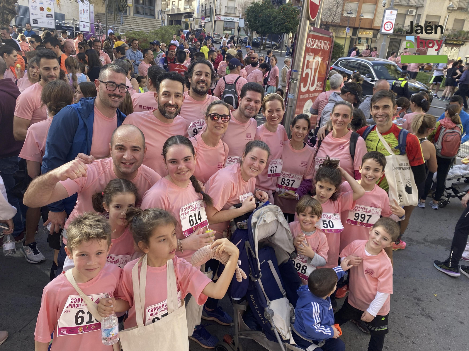 Carrera IES San Juan Bosco contra el cáncer.
