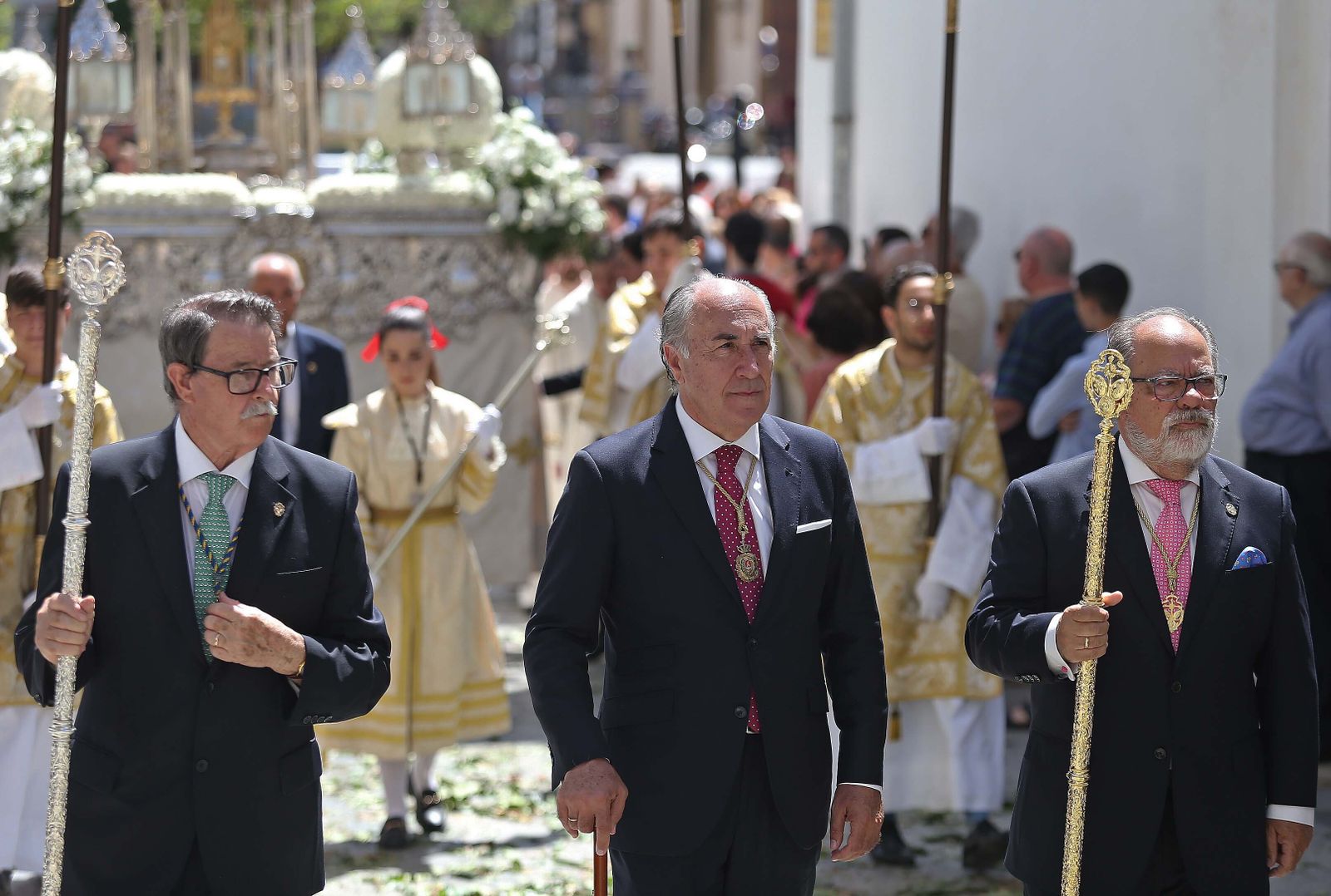 Las imágenes de la  celebración del Corpus Christi en Algeciras