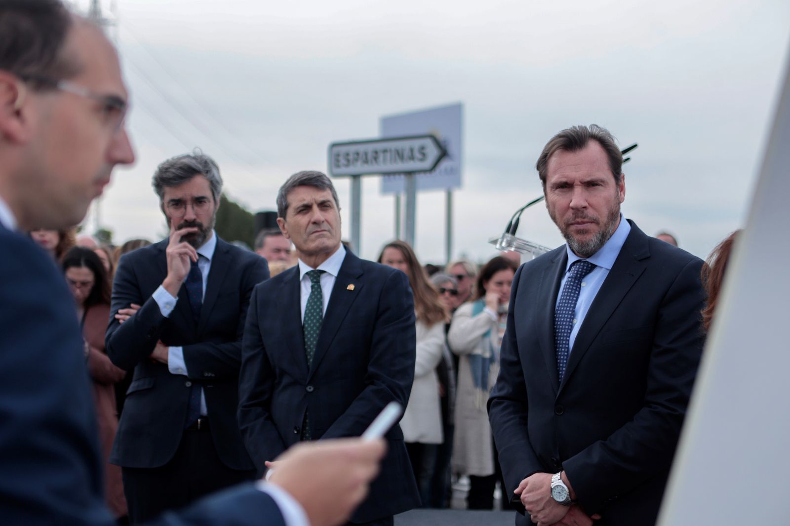 Inauguración de la histórica conexión de Espartinas con la A-49 y la SE-40