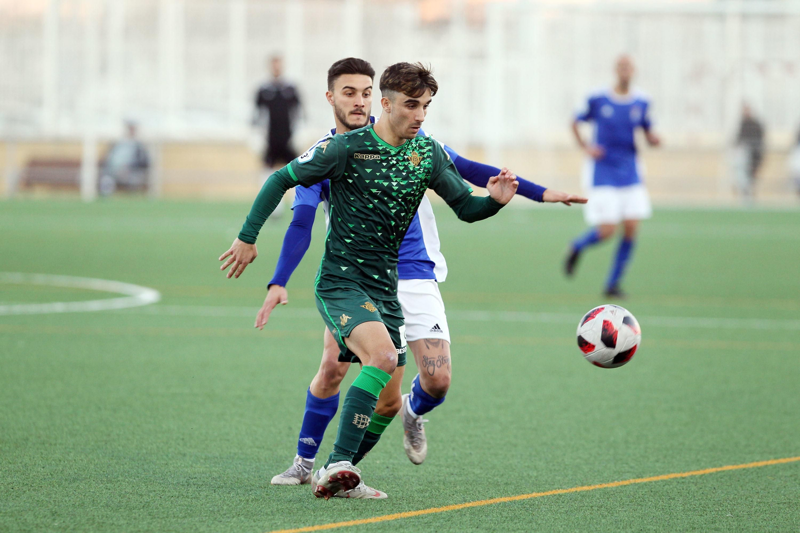 Partido entre Xerez CD y Betis Deportivo en Complejo Deportivo La Granja