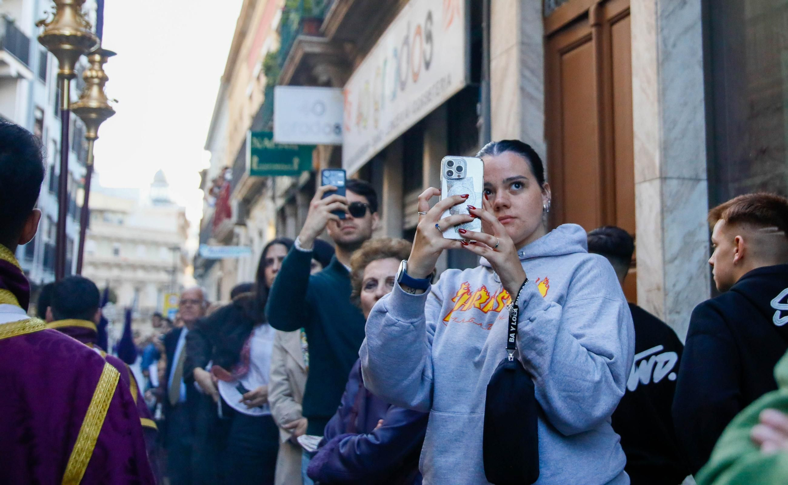 Macarena en la Semana Santa de Almería