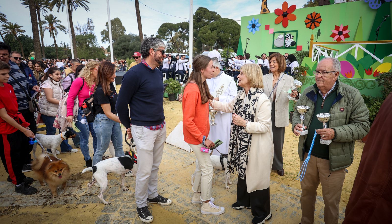 Fiesta de san Antón 2024 en Jerez