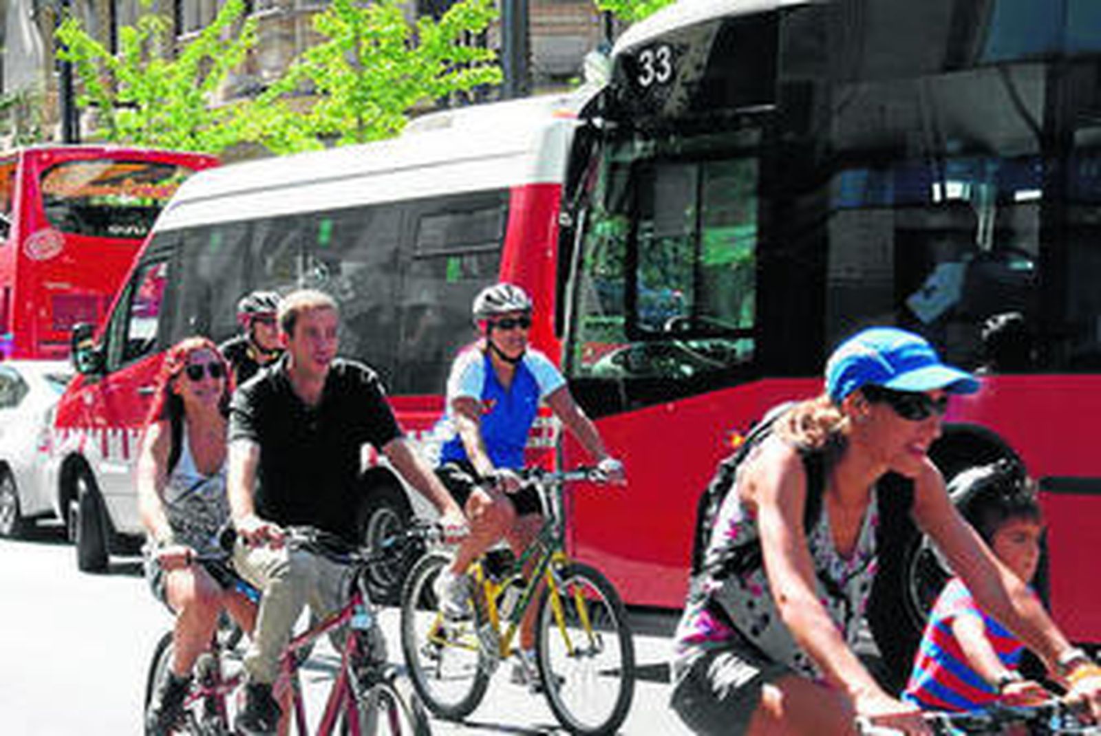 Los participantes recorrieron 28 kilómetros.