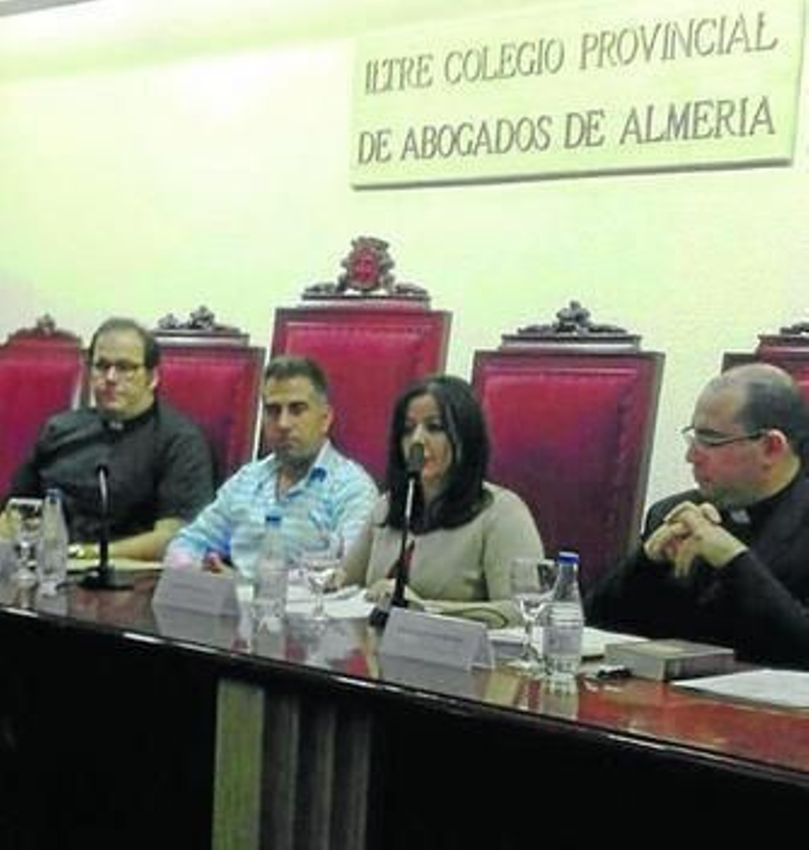 Jornadas en el Colegio de Abogados.