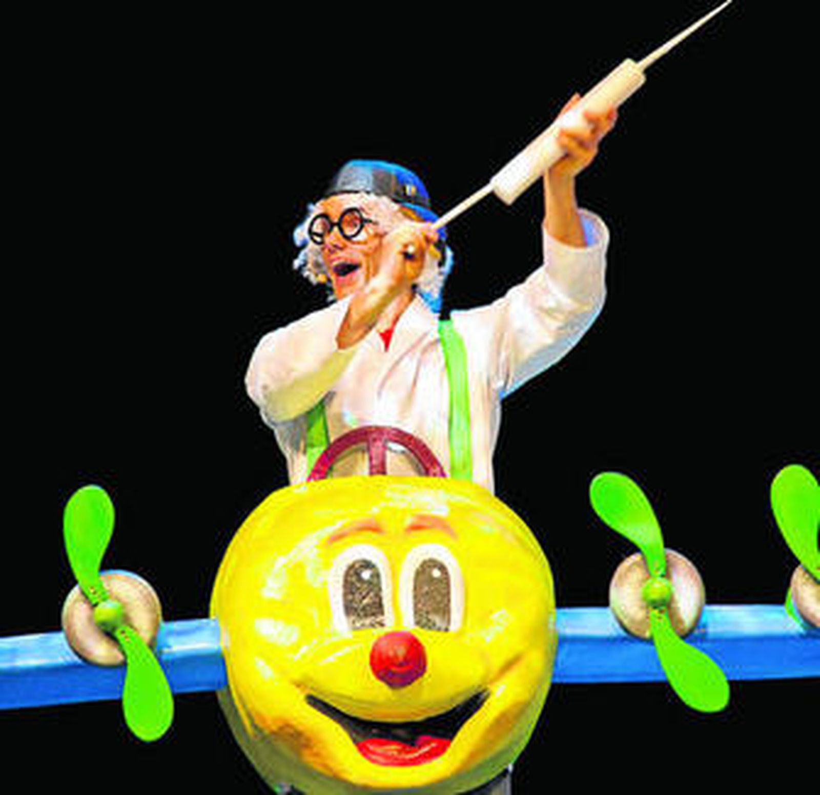 Imagen de una escena del espectáculo de CantaJuego.