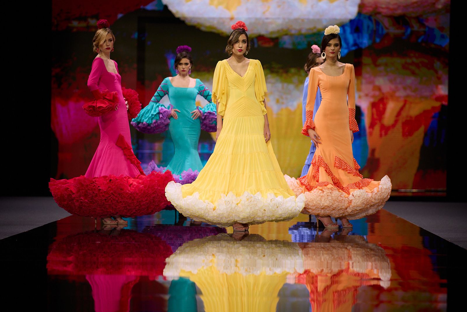 El desfile de Huelva, flamencos por naturaleza en Simof 2026, todas las fotos