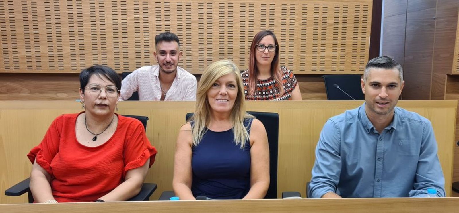 Una imagen de los ediles del PSOE.