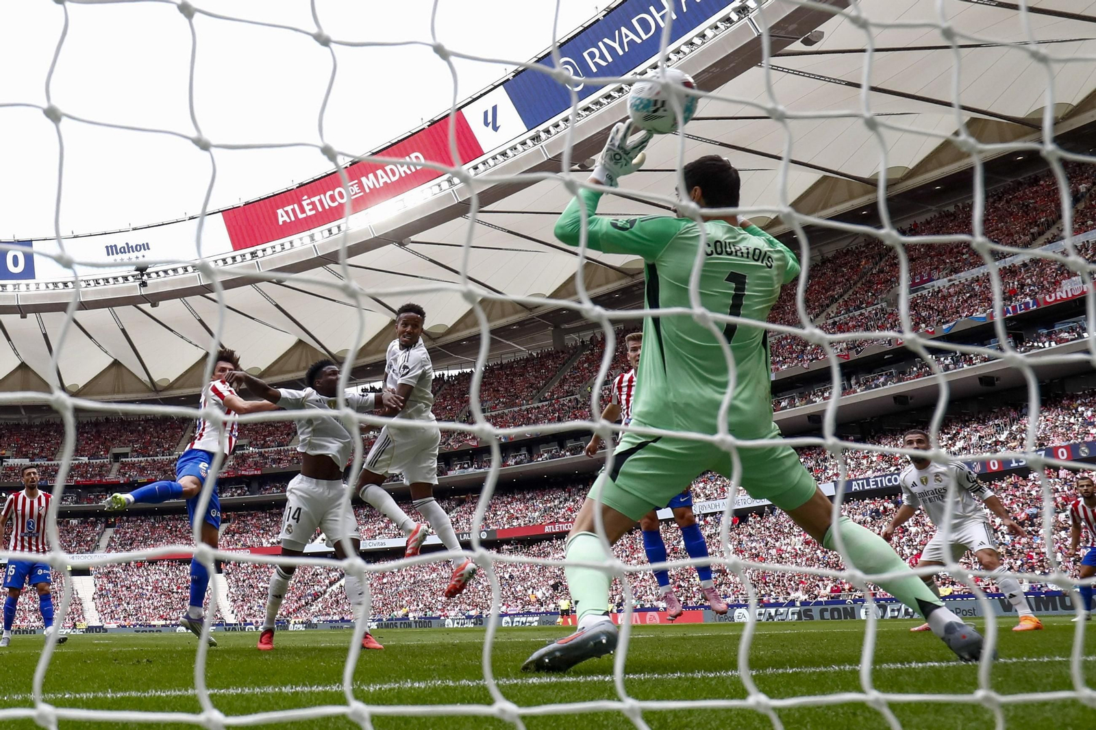 Las mejores fotos del Atlético - Real Madrid