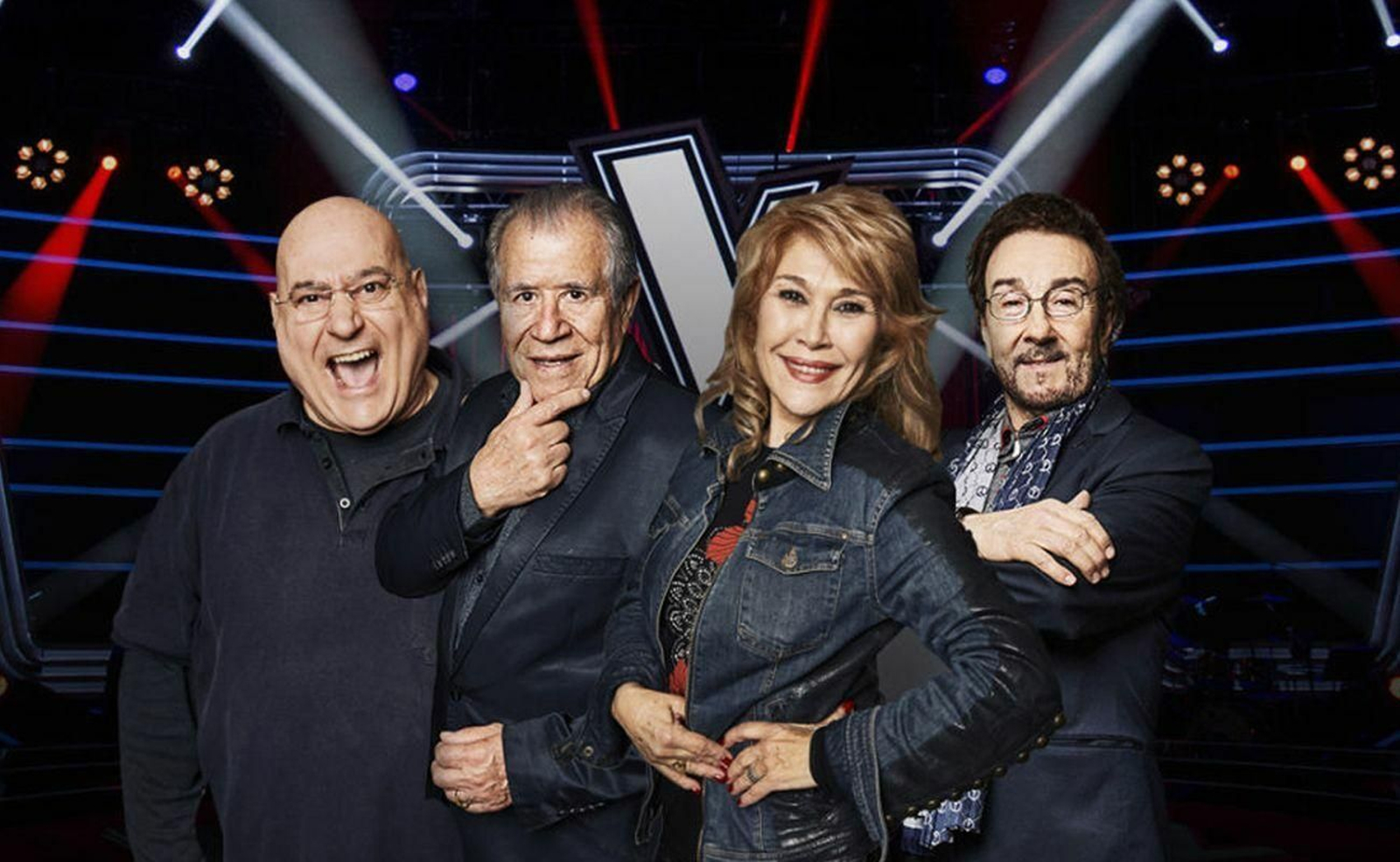 Los cuatro finalistas de esta noche de 'La Voz senior'