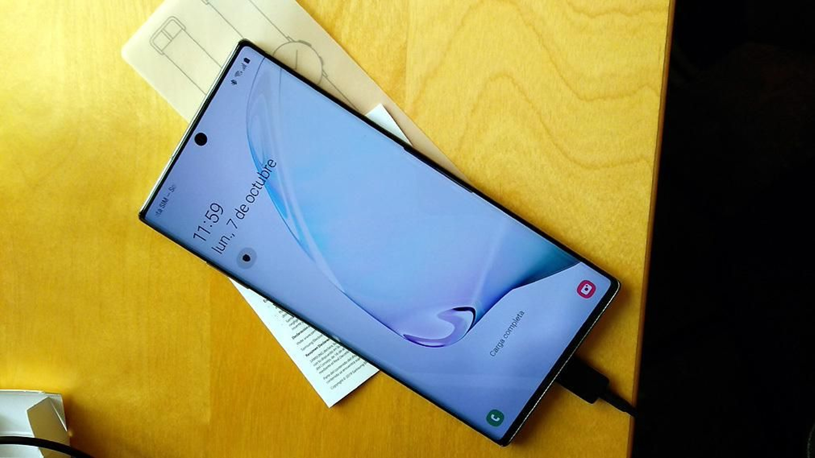 Imágenes del análisis del Samsung Galaxy Note10+